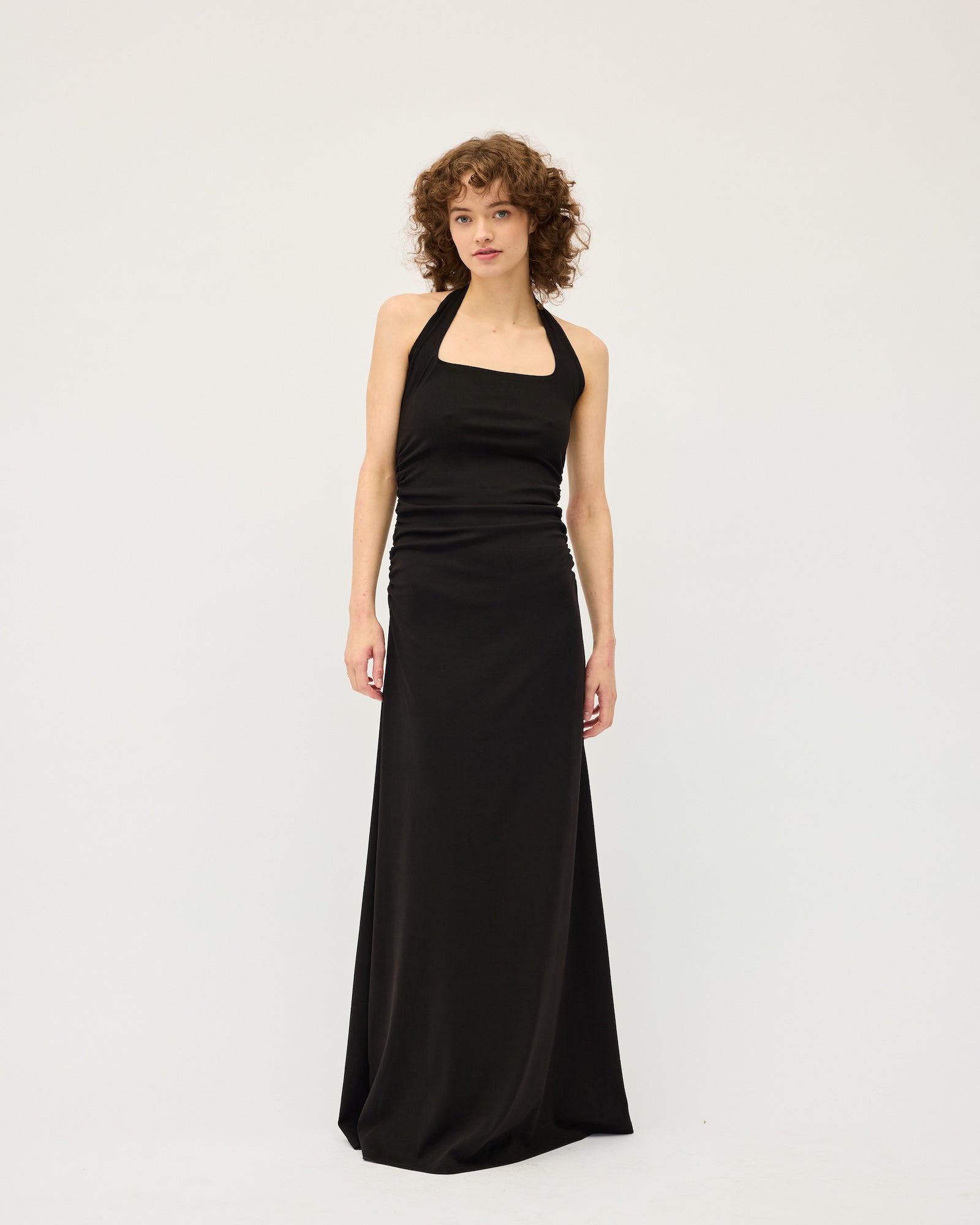 Helena Halter Dress | Black $400