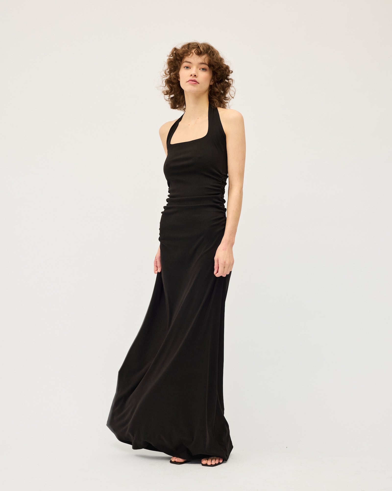 Helena Halter Dress | Black $400