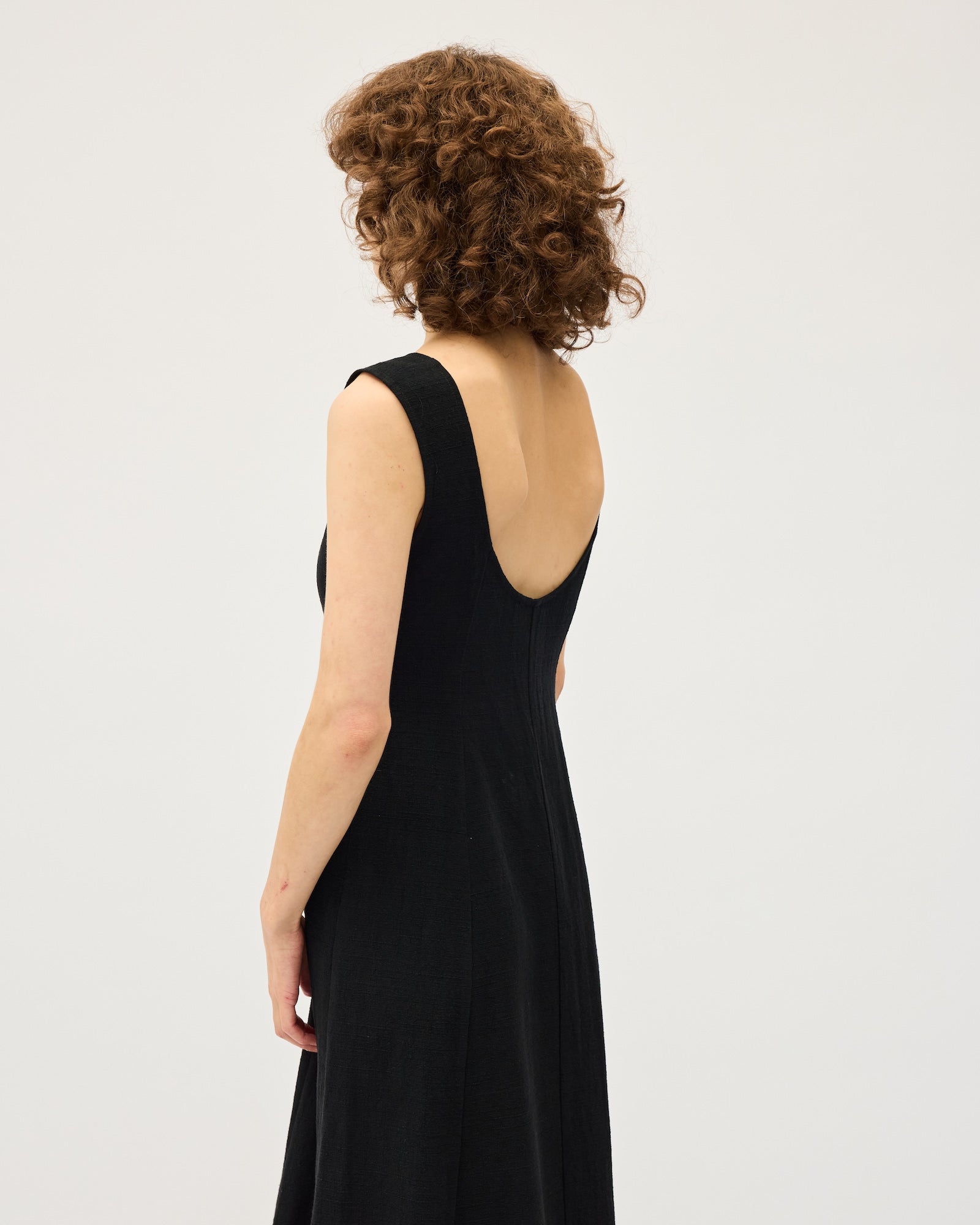 Ada Dress | Black & Natural $390