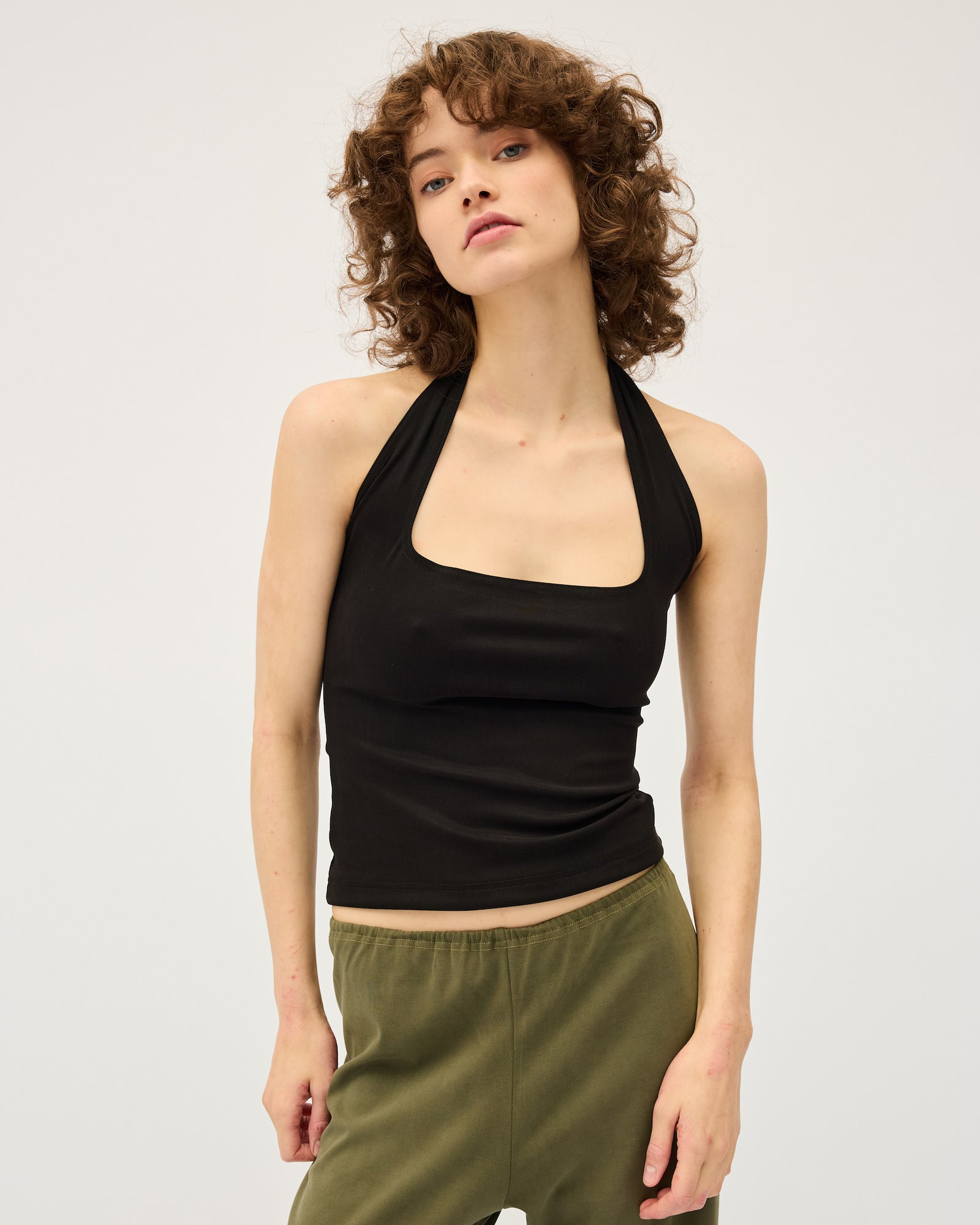Helena Halter Top | Black $160