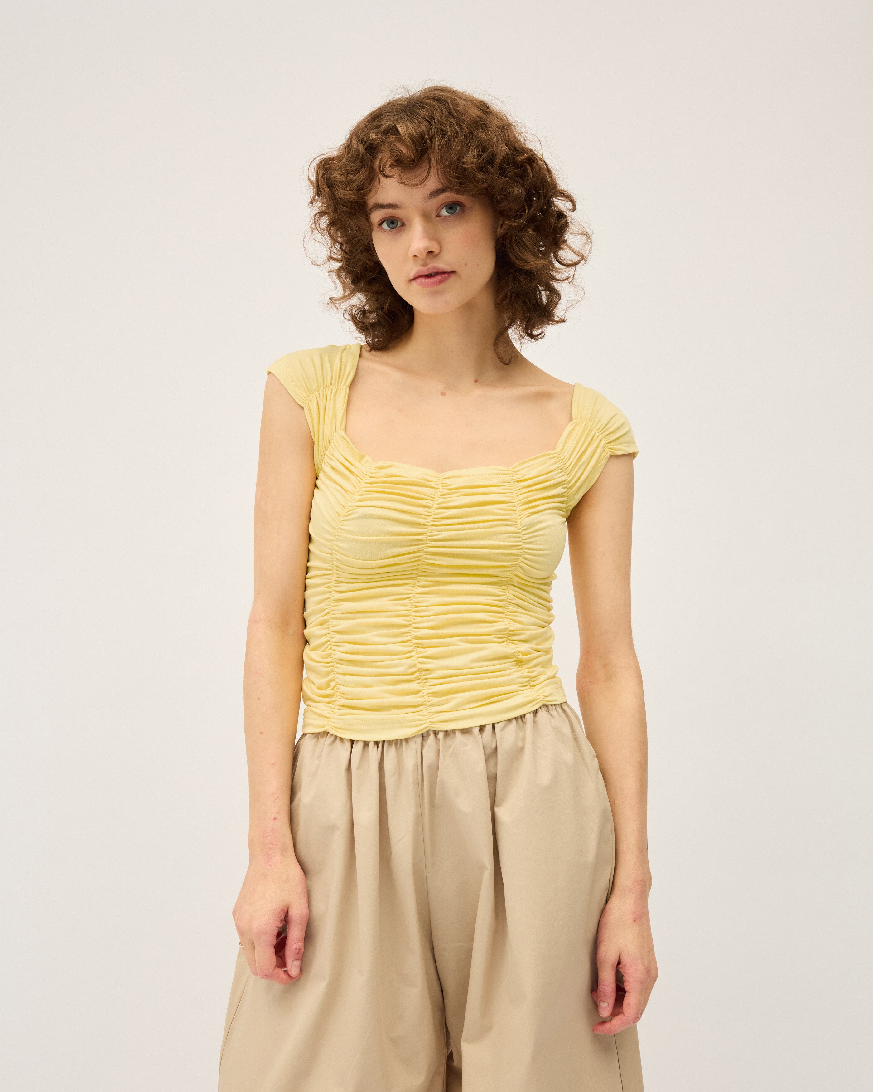 Jolene Tee | Lemon $260