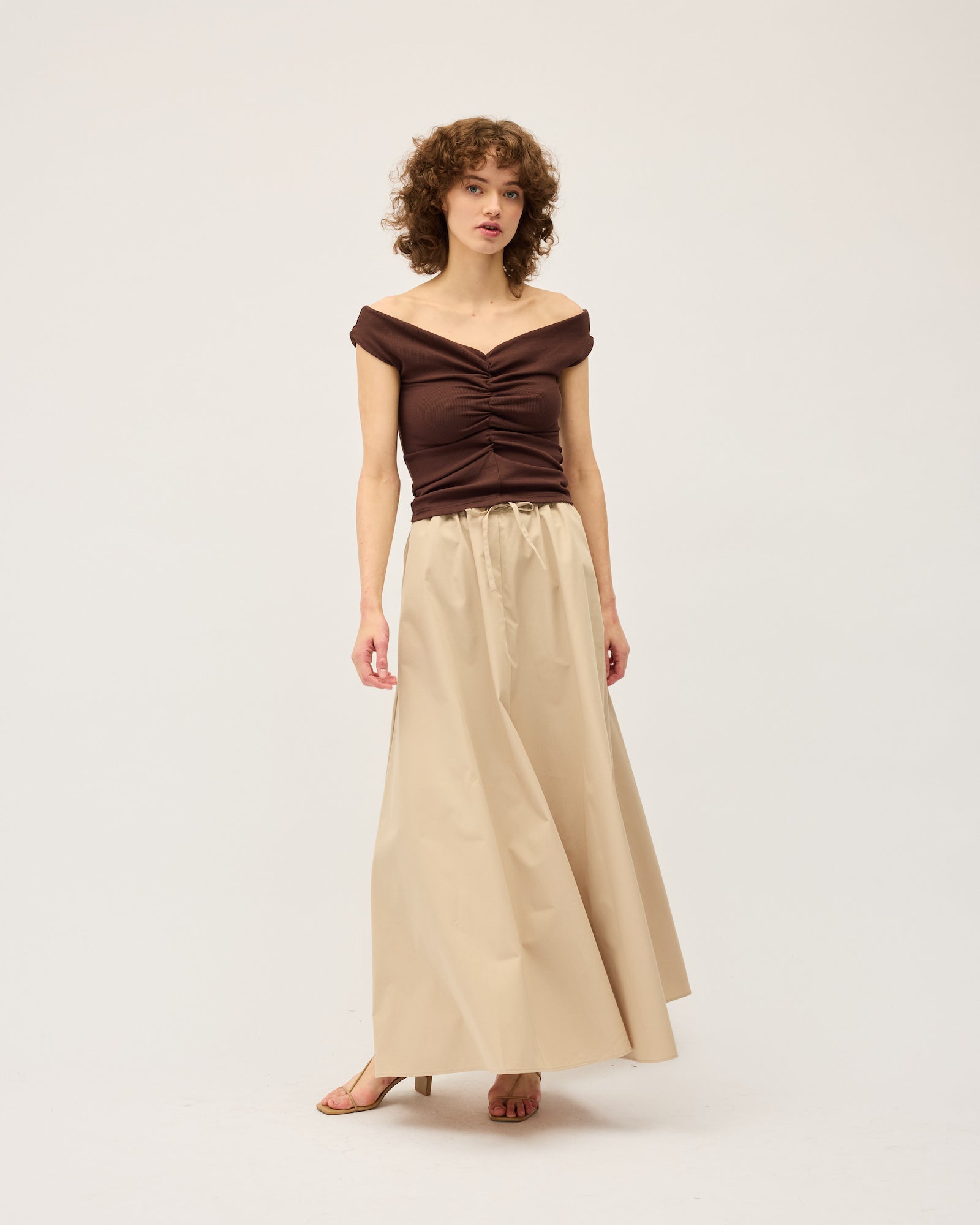 Zelda Skirt | Beige $370
