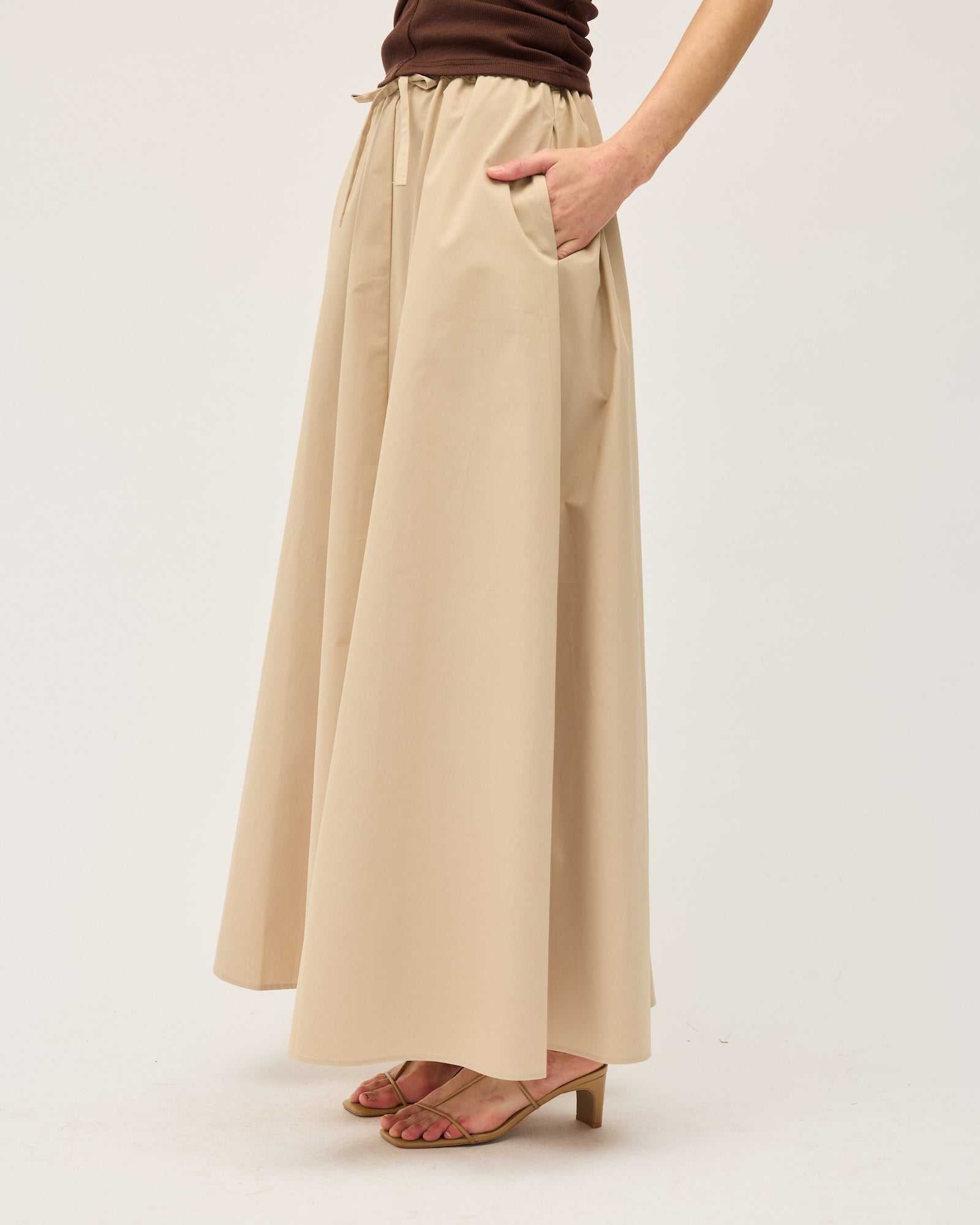 Zelda Skirt | Beige $370