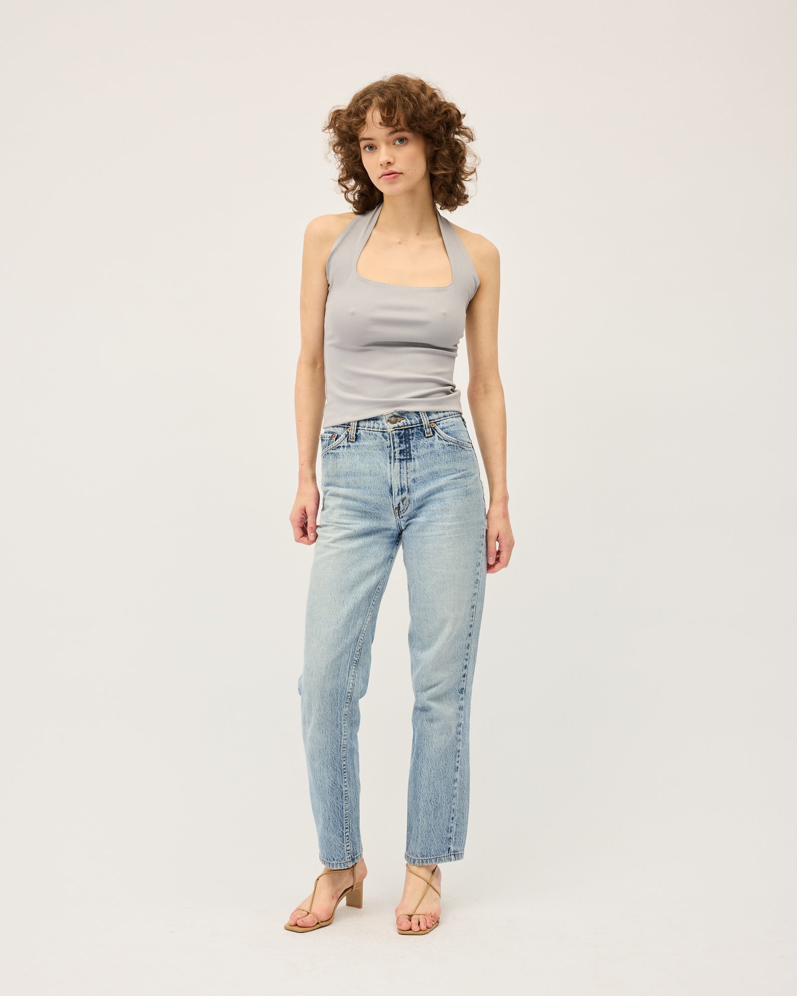 Helena Halter Top | Silver $160