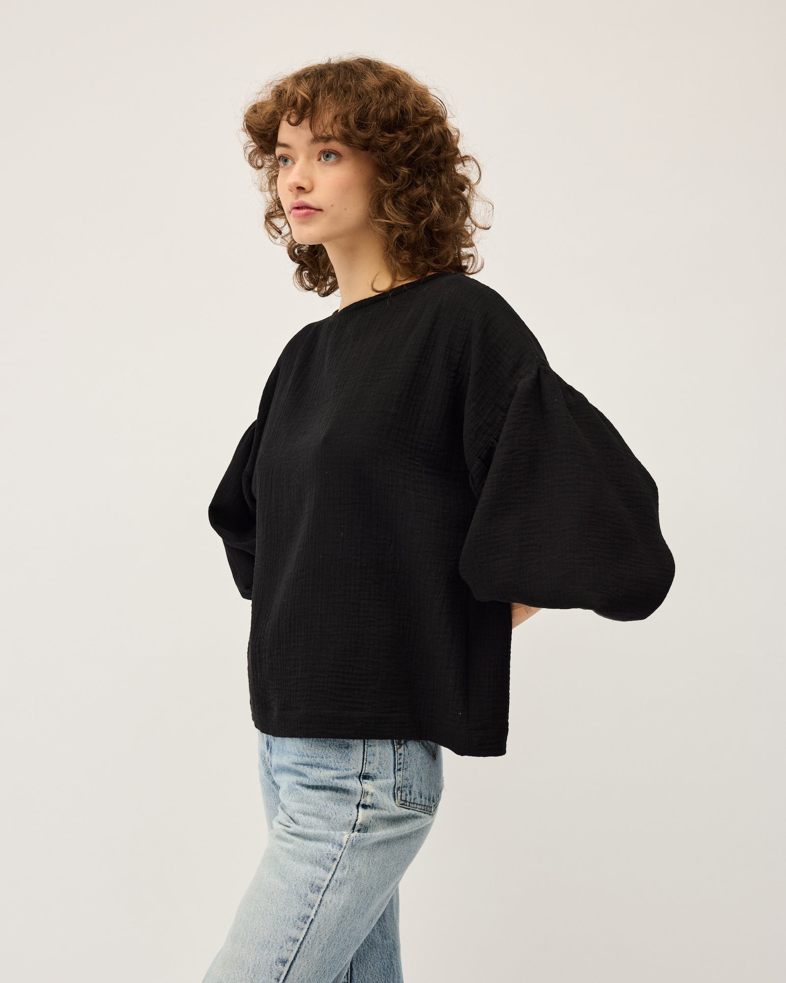 Bella Blouse | Black $209