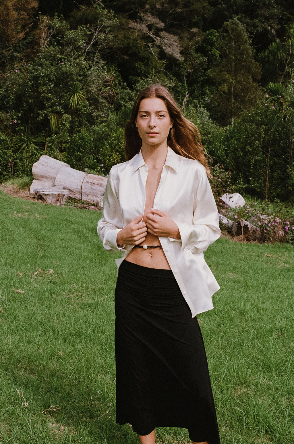 Maeve Shirt | 2 silk colours | $490