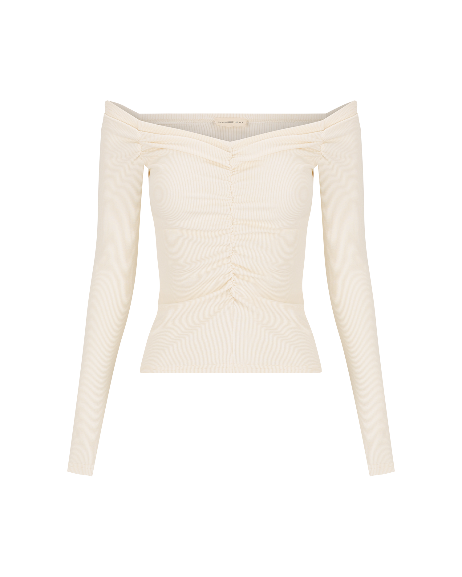 Luella Long Sleeve Top | Vanilla Rib $209