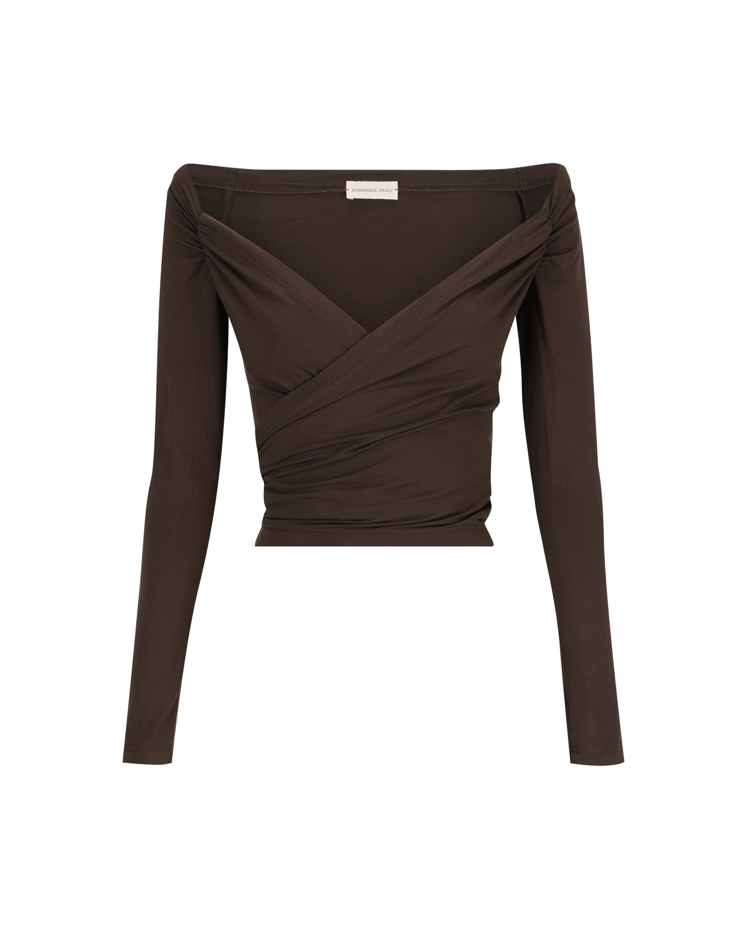 Luella Long Sleeve Top | Chocolate Rib $209