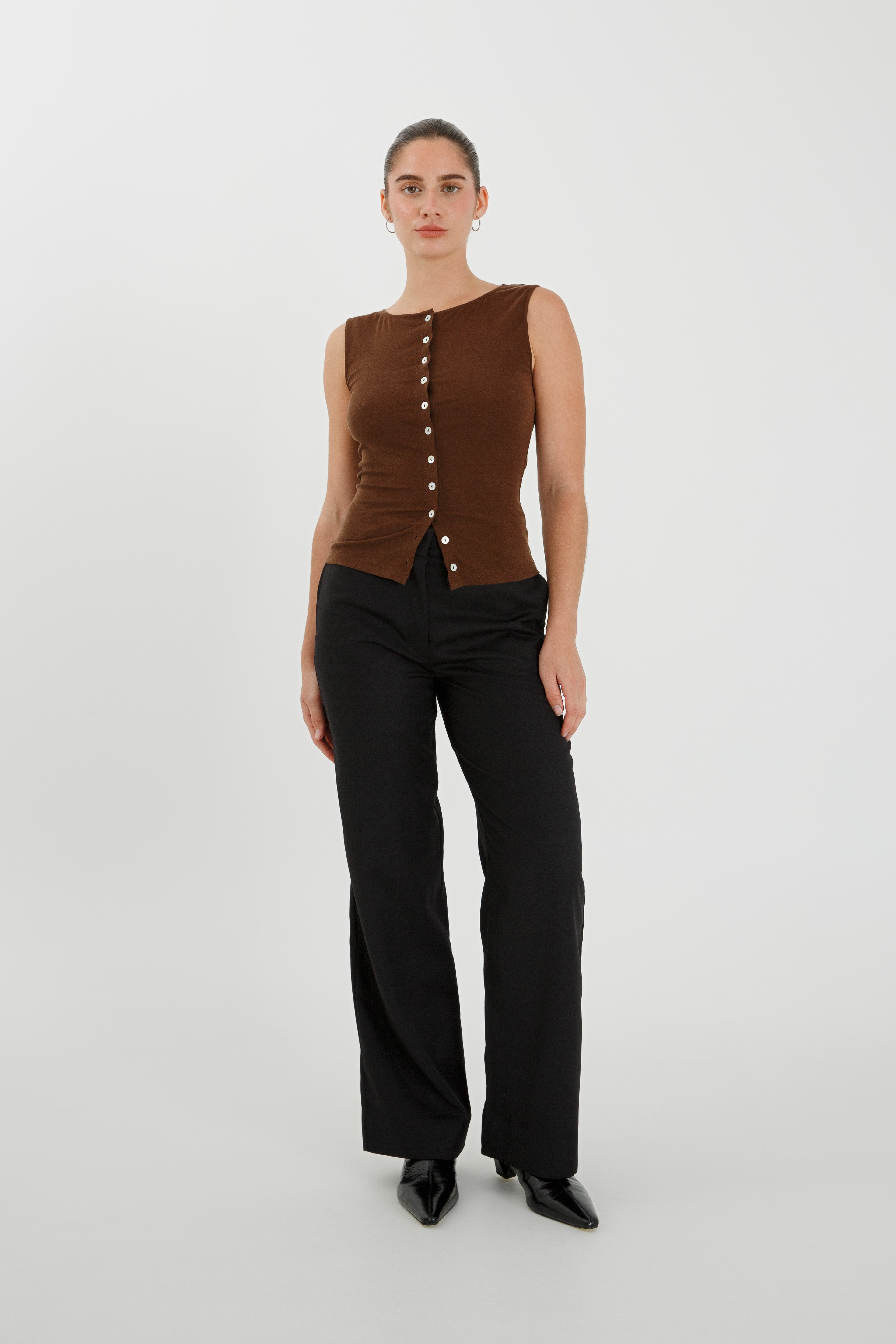 Button-Through Tank | Ciocco $159 - AVAILABLE NOW