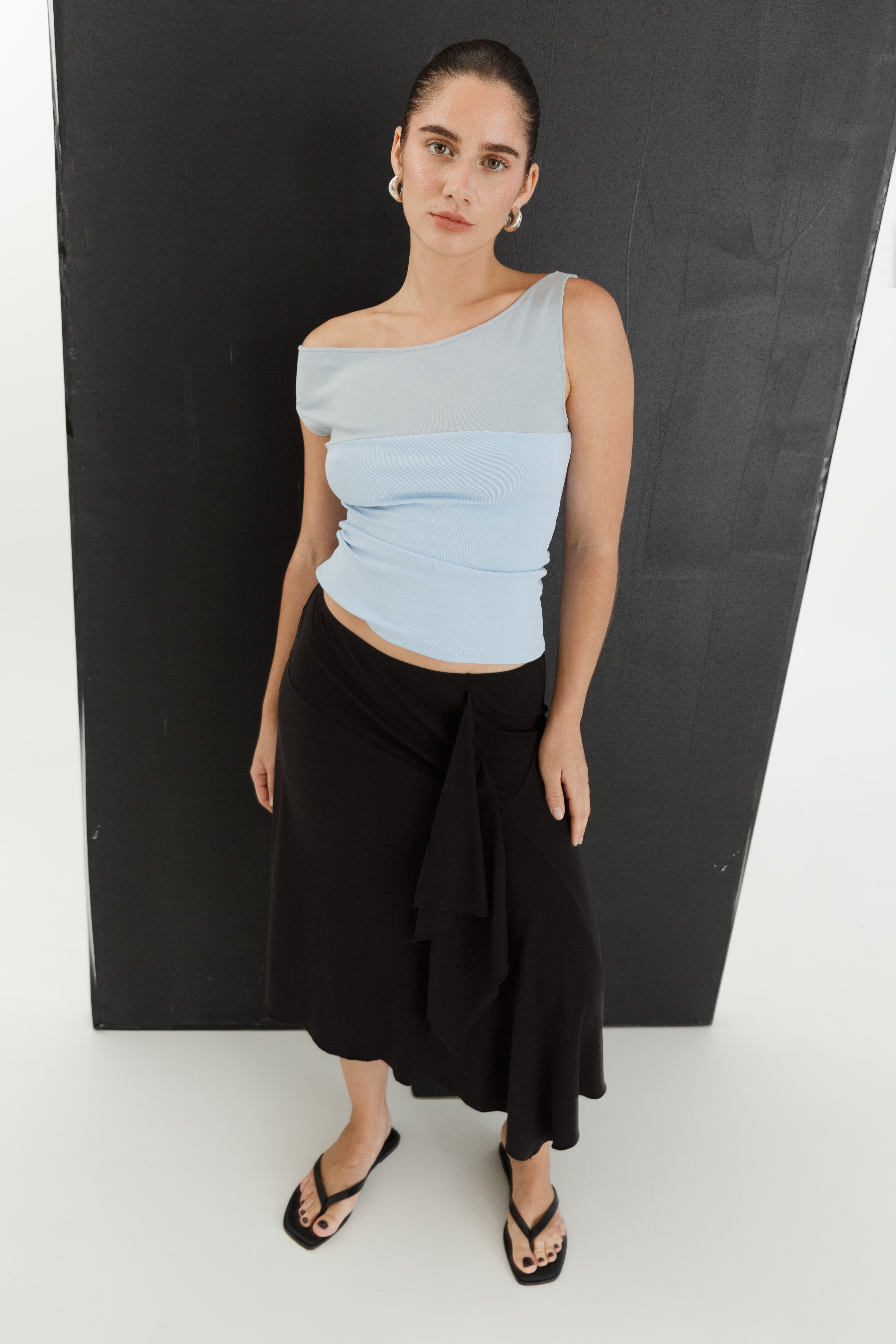 Asym Bardot Top | Cielo $159 - AVAILABLE NOW