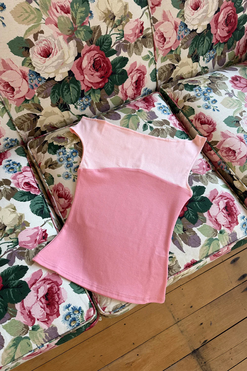 Asym Bardot Top | Rosa $159 - AVAILABLE NOW