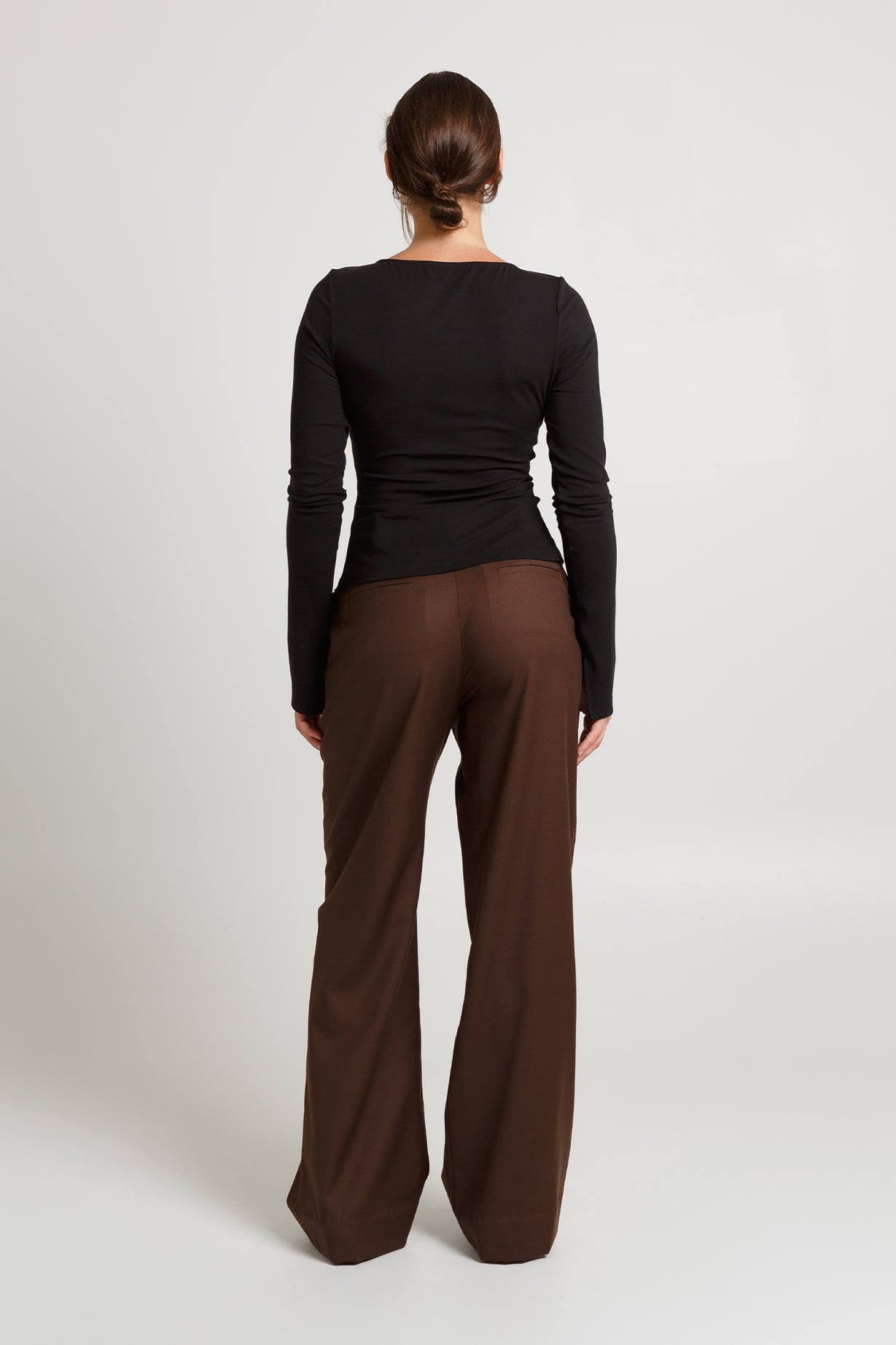 Button-Through Long Sleeve Top | Nera $189 - AVAILABLE NOW