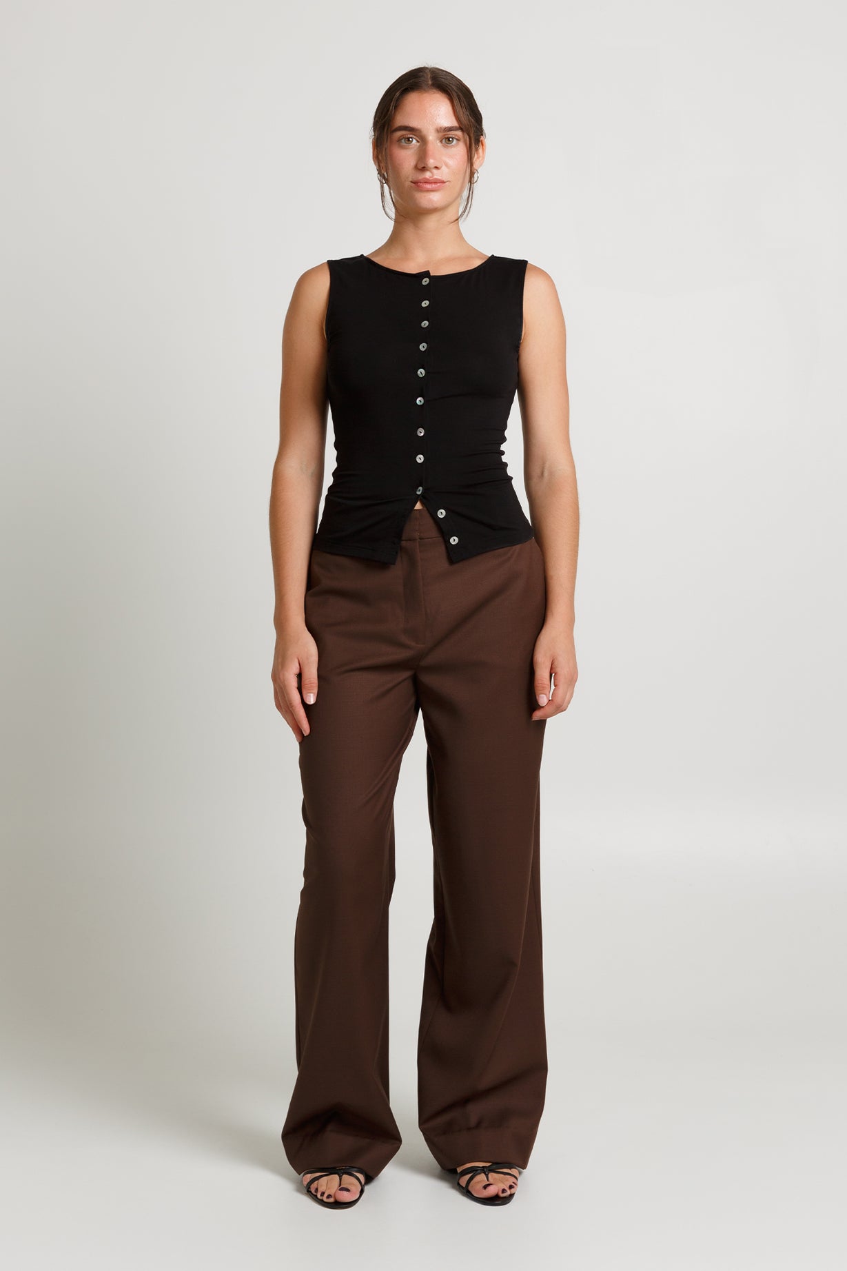 Button-Through Tank | Nera $159 - AVAILABLE NOW