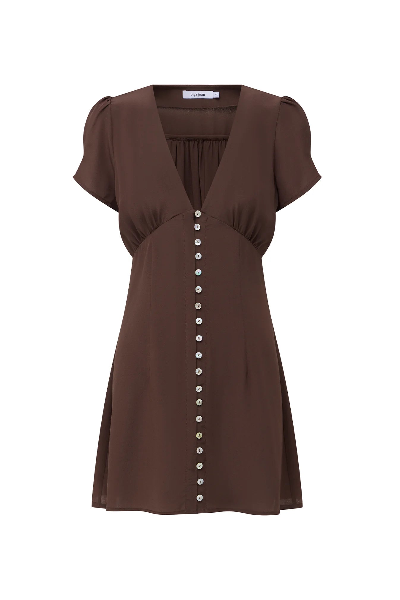 Cap-Sleeve Mini Dress | Ciocco $259 - AVAILABLE NOW