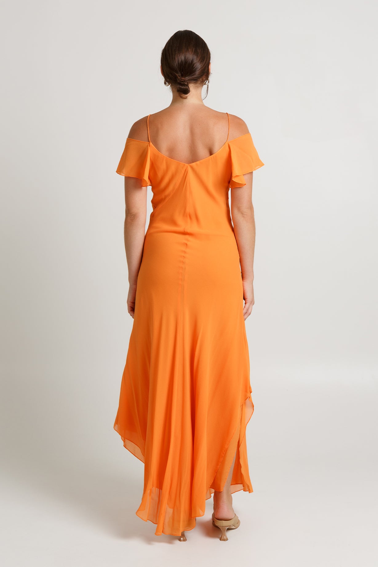 Flutter-Sleeve Dress | Carota $369 - AVAILABLE NOW