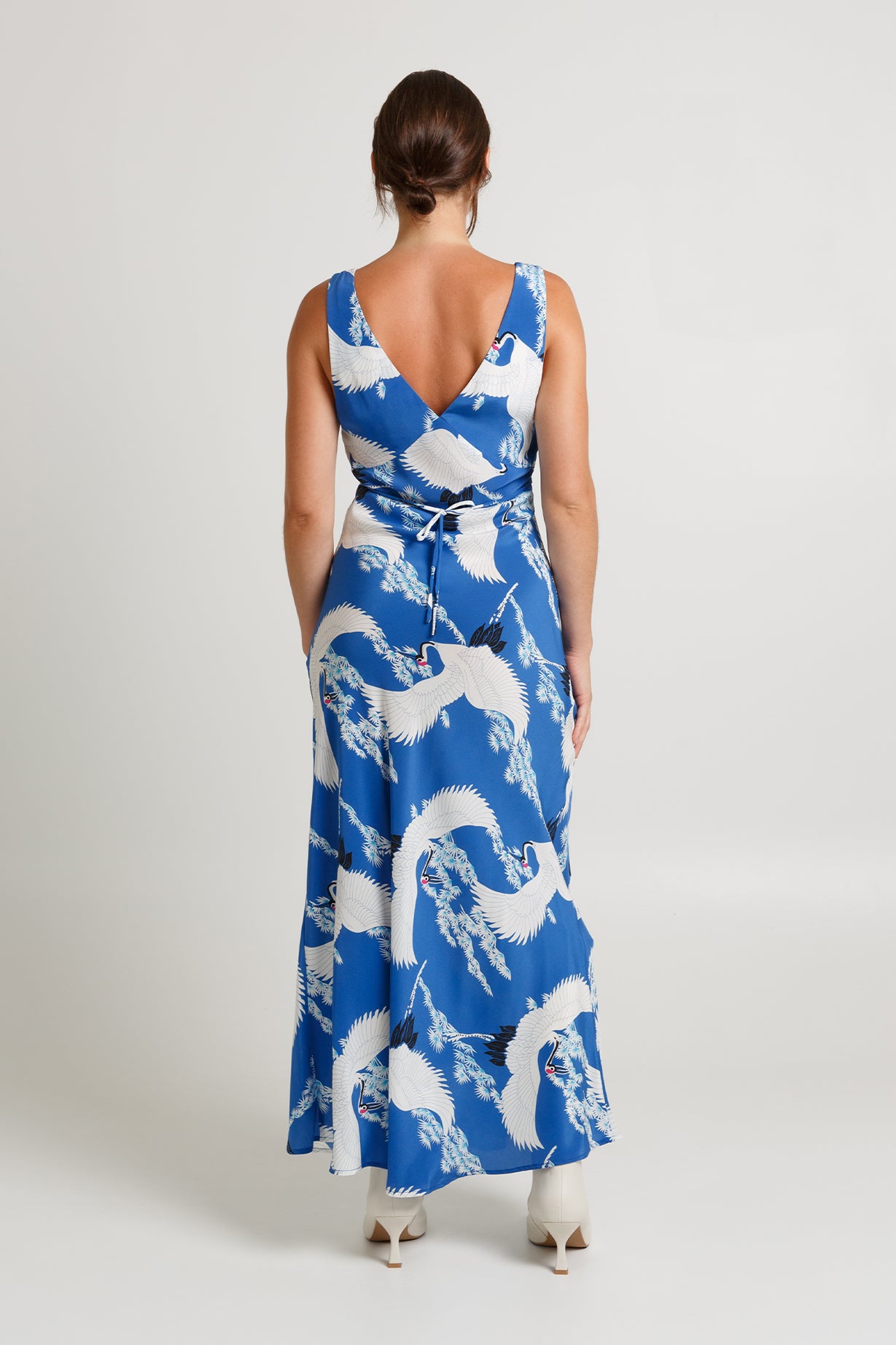 Plunge Bias Dress | Gru Volante $349 - OCTOBER