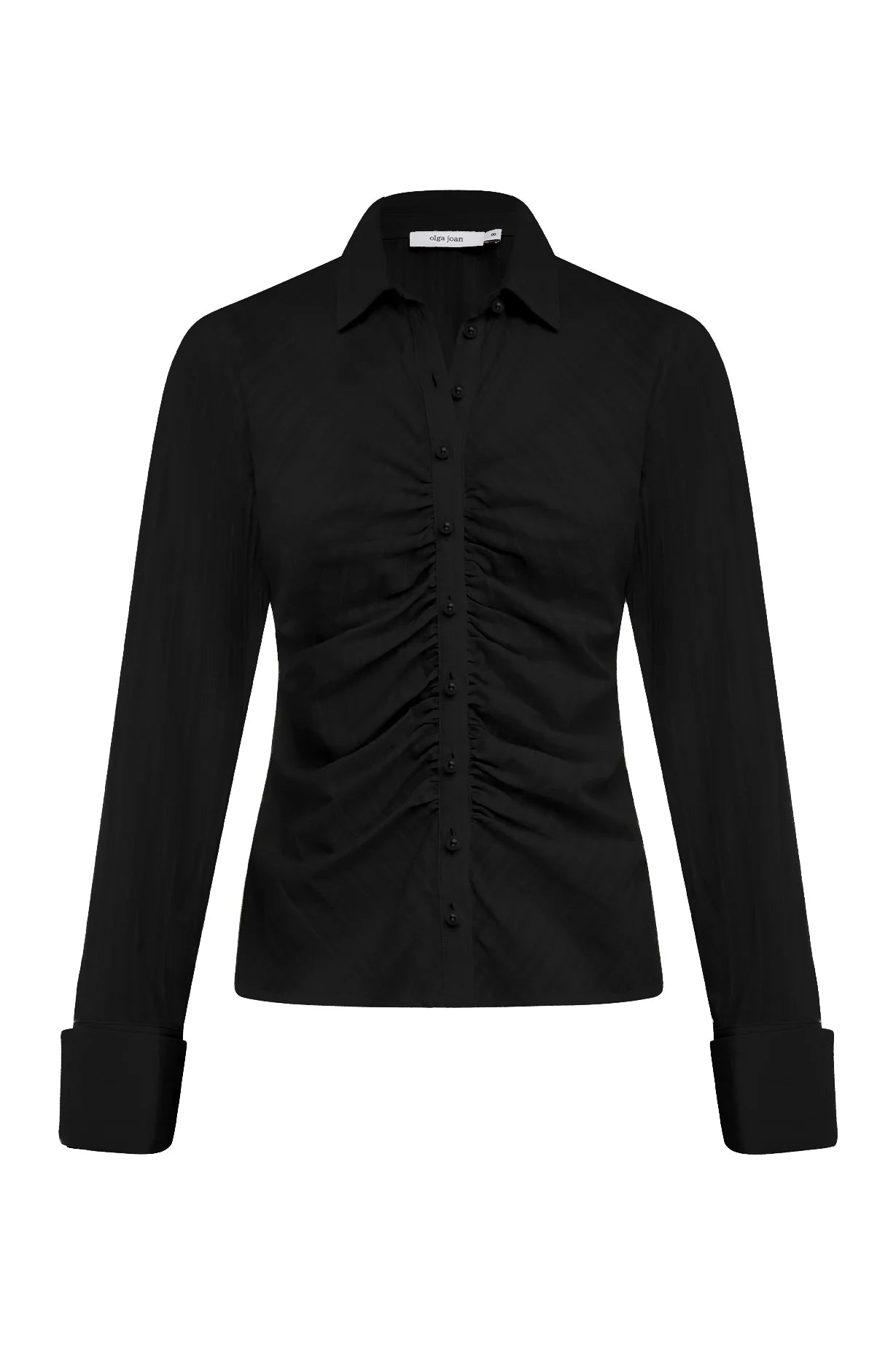 Ruched Front Shirt | Nera $229 - AVAILABLE NOW
