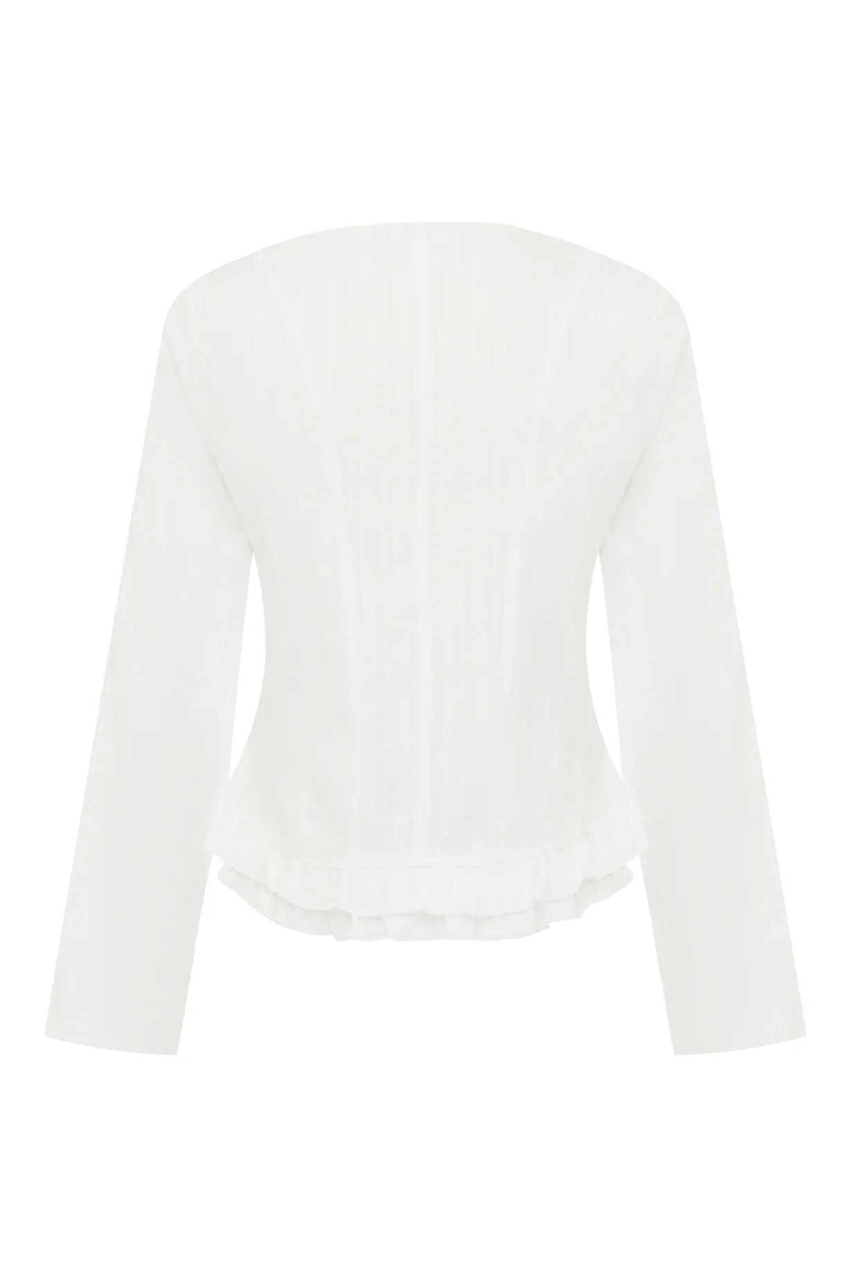 Ruffle-Hem Blouse | Bianca $229 - AVAILABLE NOW