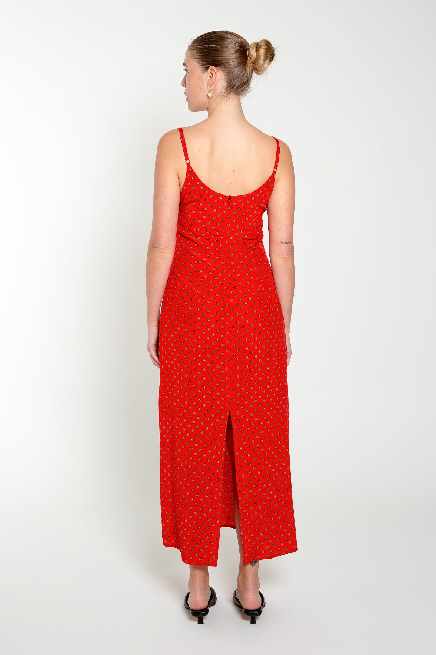 Straight Slip Dress | Gea Rossa $329