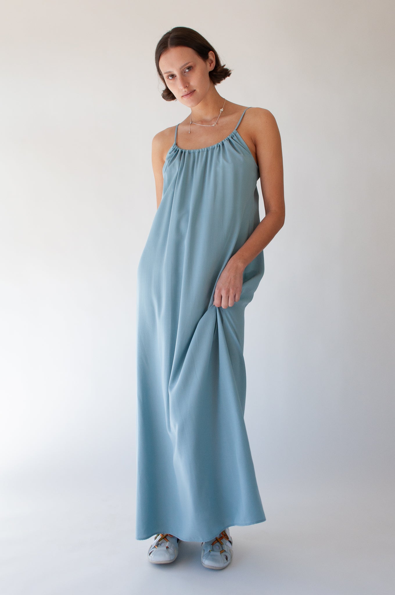 Ode Dress | Slate Blue $325