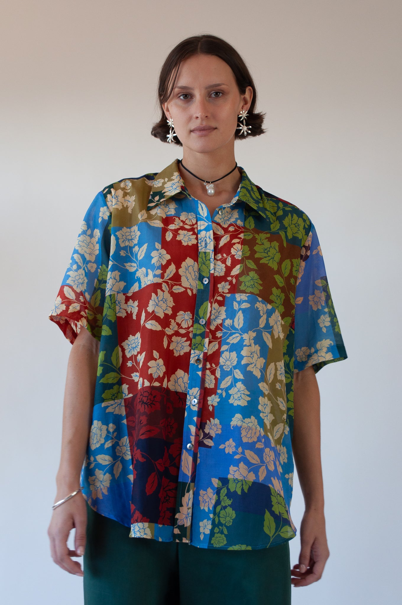 Painter Shirt | Patchwork $378