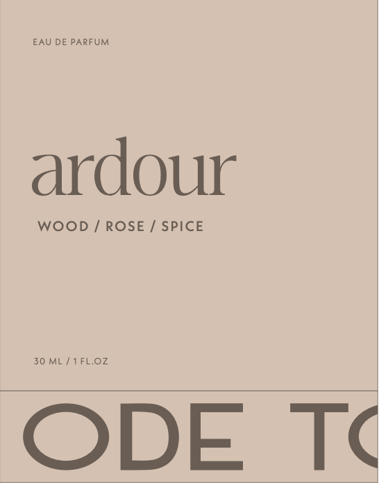 ARDOUR Eau De Parfum | $140 - Pre Order JUNE