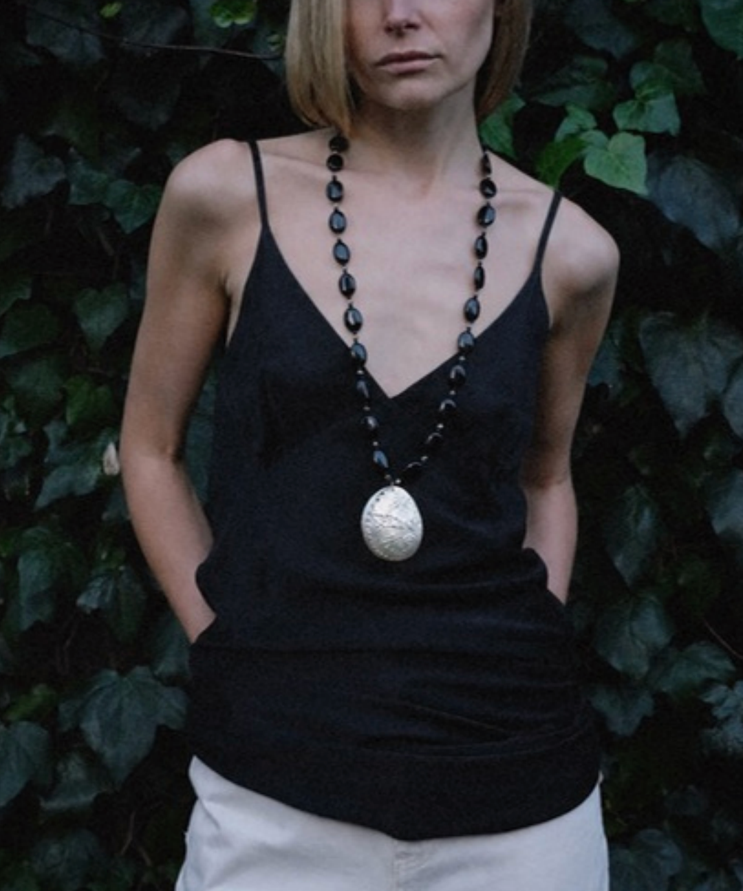 White Swan Necklace | $320