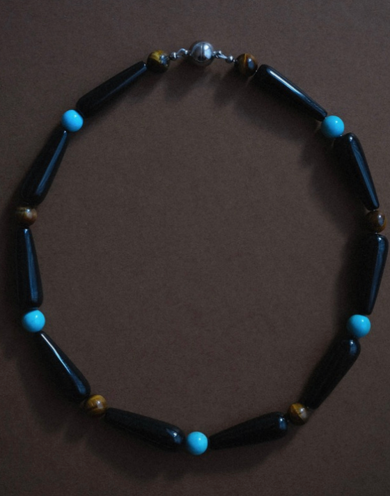 Tulipe Noir Necklace | $225