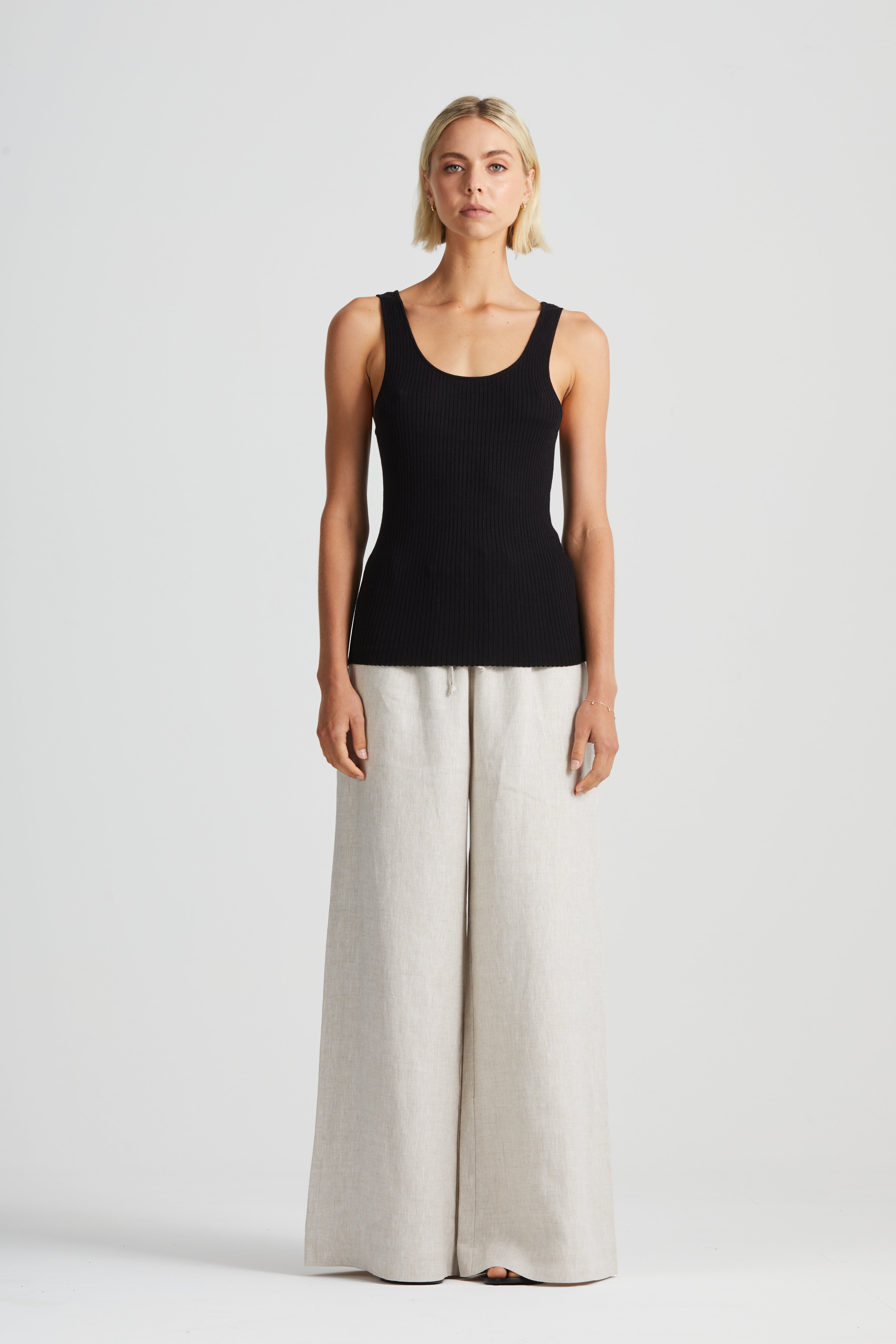 The Scoop Knit Tank | 2 Colour-ways $220