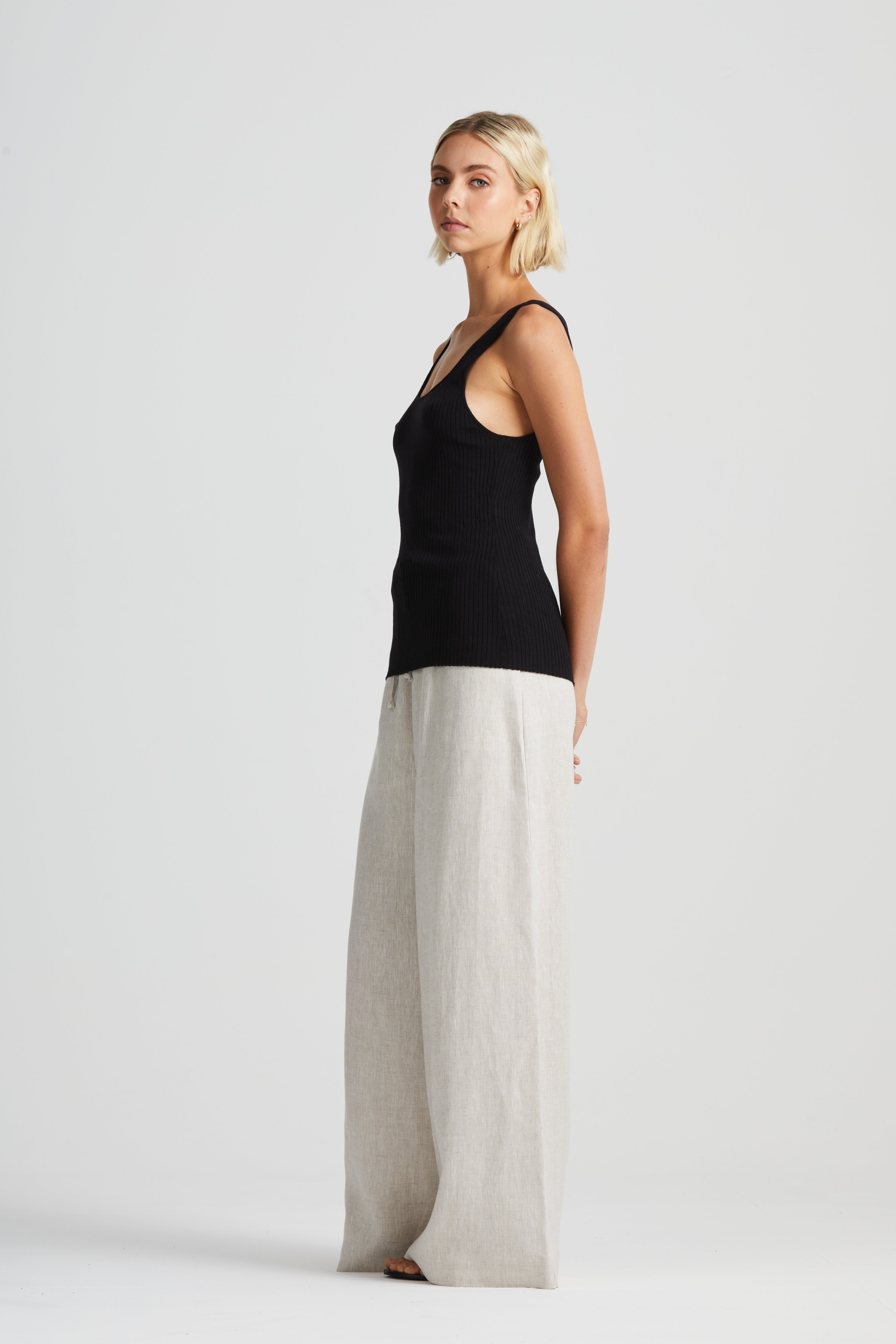 The Scoop Knit Tank | 2 Colour-ways $220