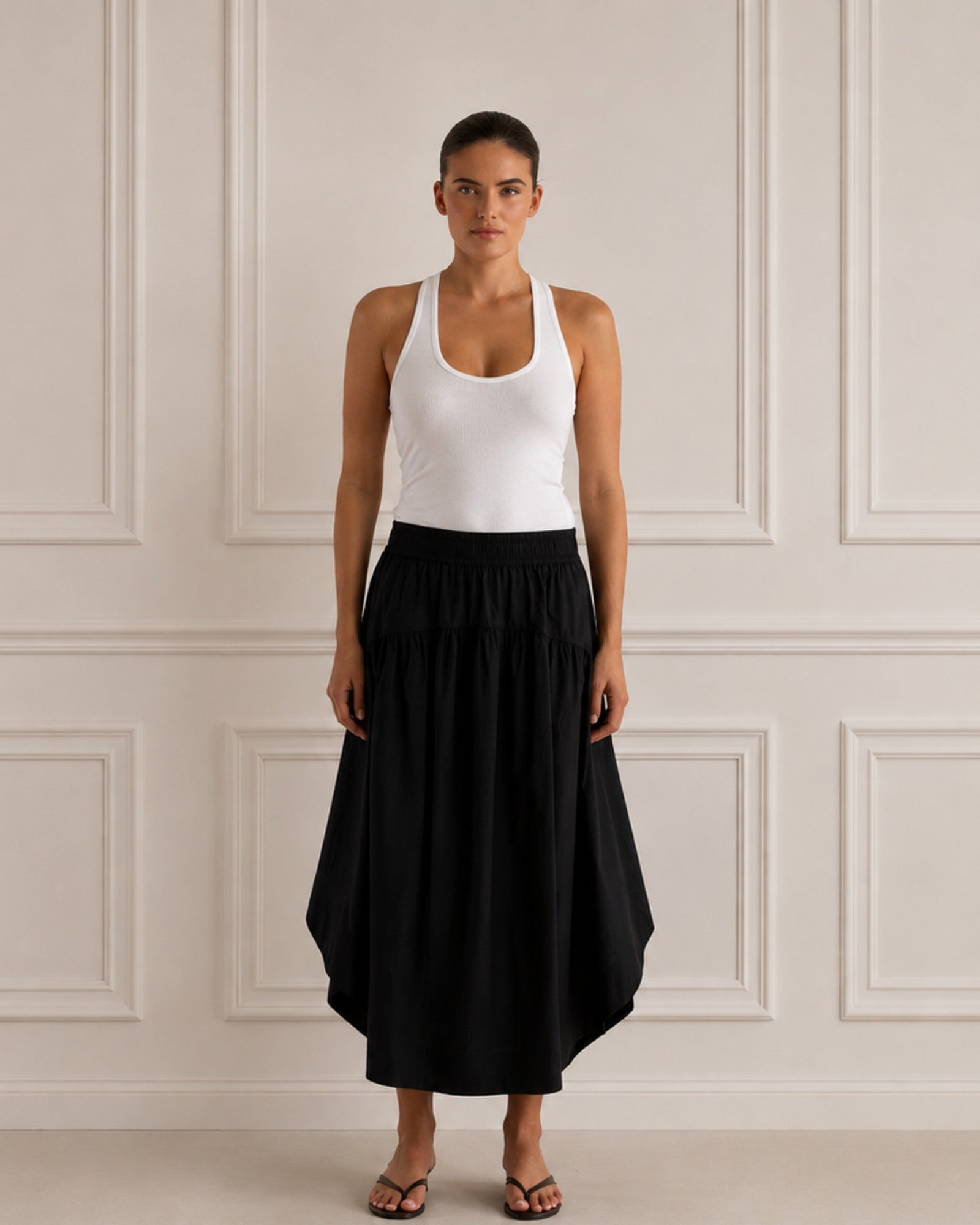 4. The Skirts | The Sawyer Skirt  | Sand $330 [OCT]