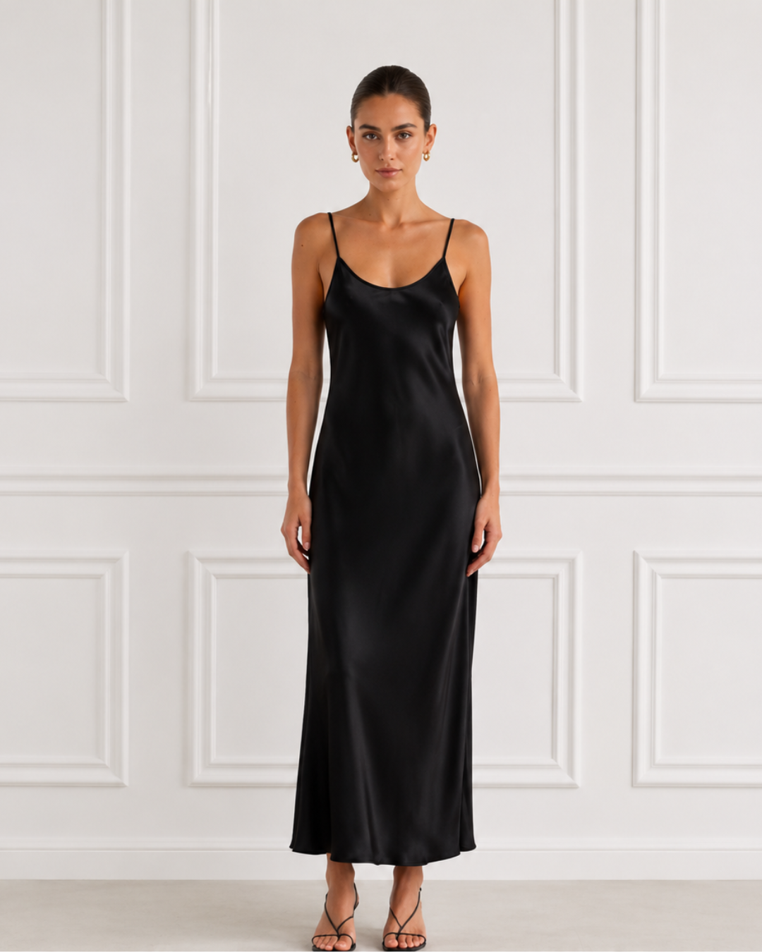 6. The Dresses | Nora Slip Dress | Black $350 [SOH]