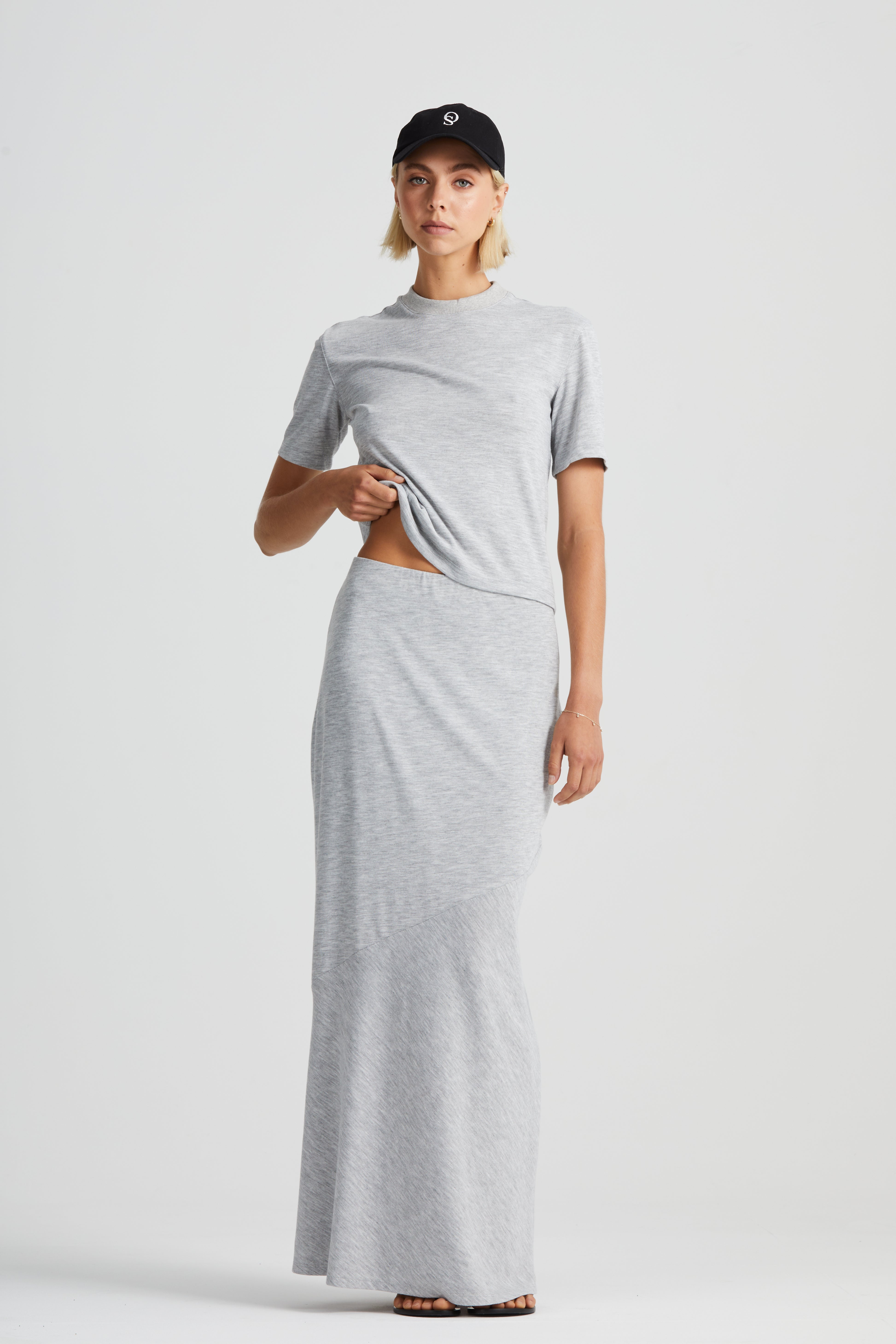 The Essential TShirt | Grey Marle $165