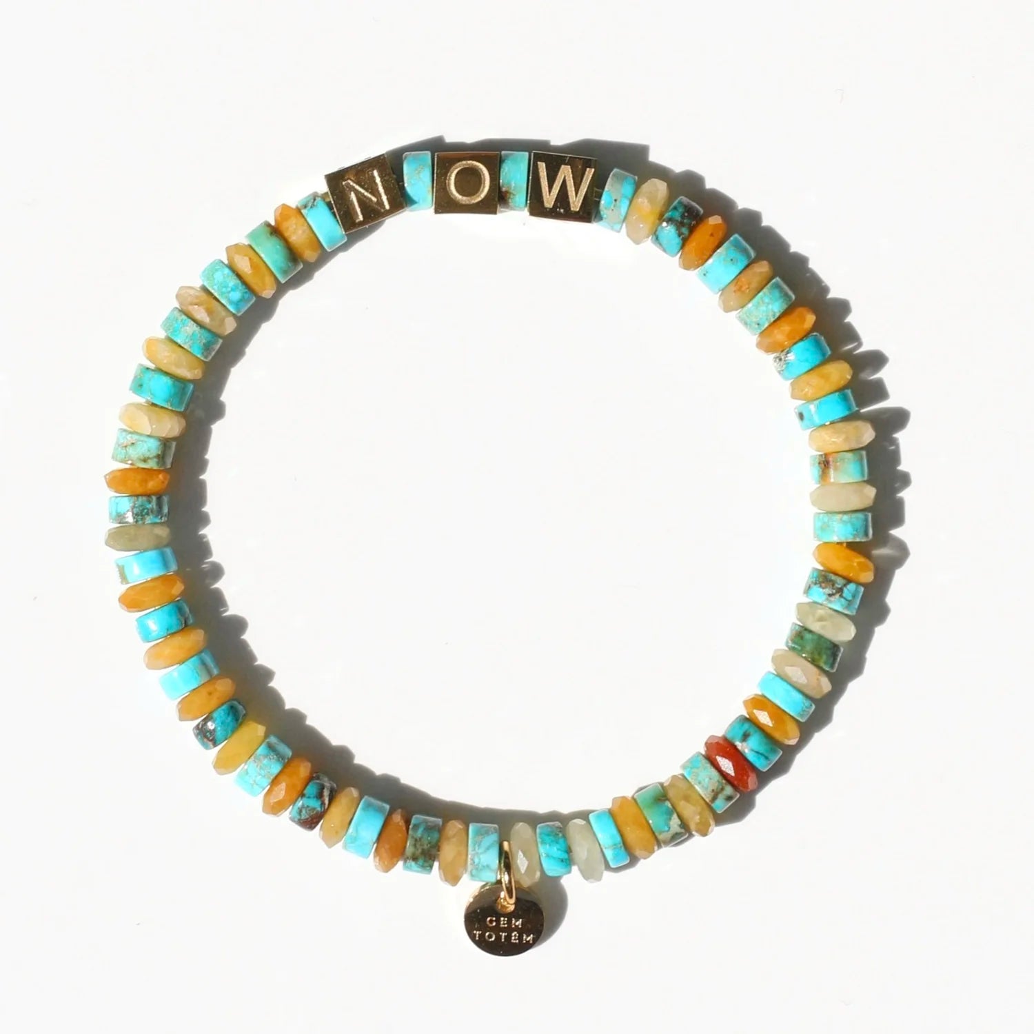Now Bracelet | Turquoise and Jade $165