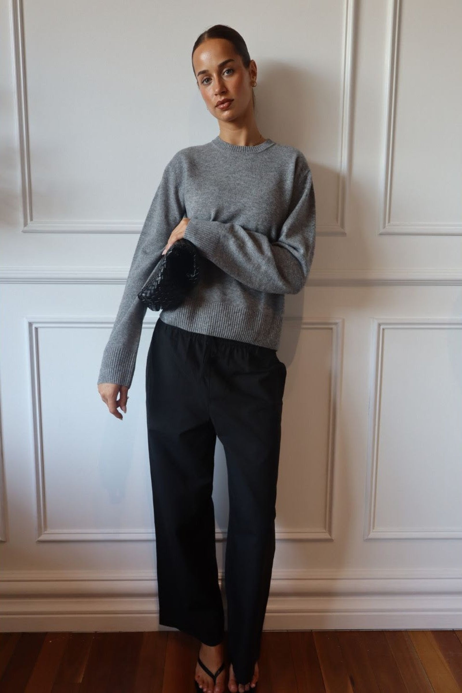 The Amalia Knit | Silver $350