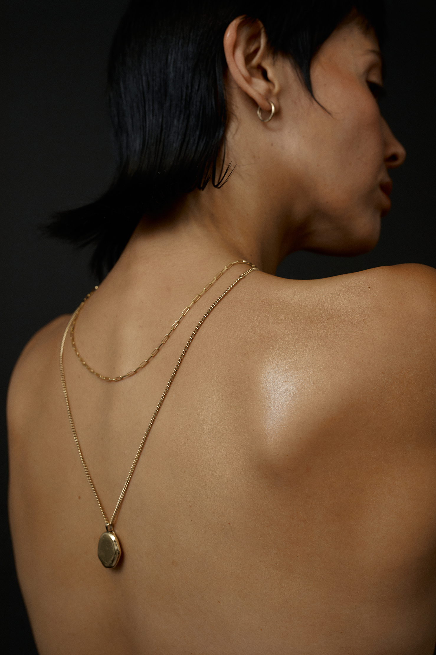 THE OTHER SIDE | Ilsa Molten Necklace | $189