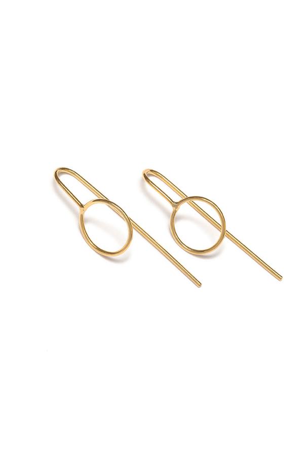 Essentials | Circle Ear Hooks | $59