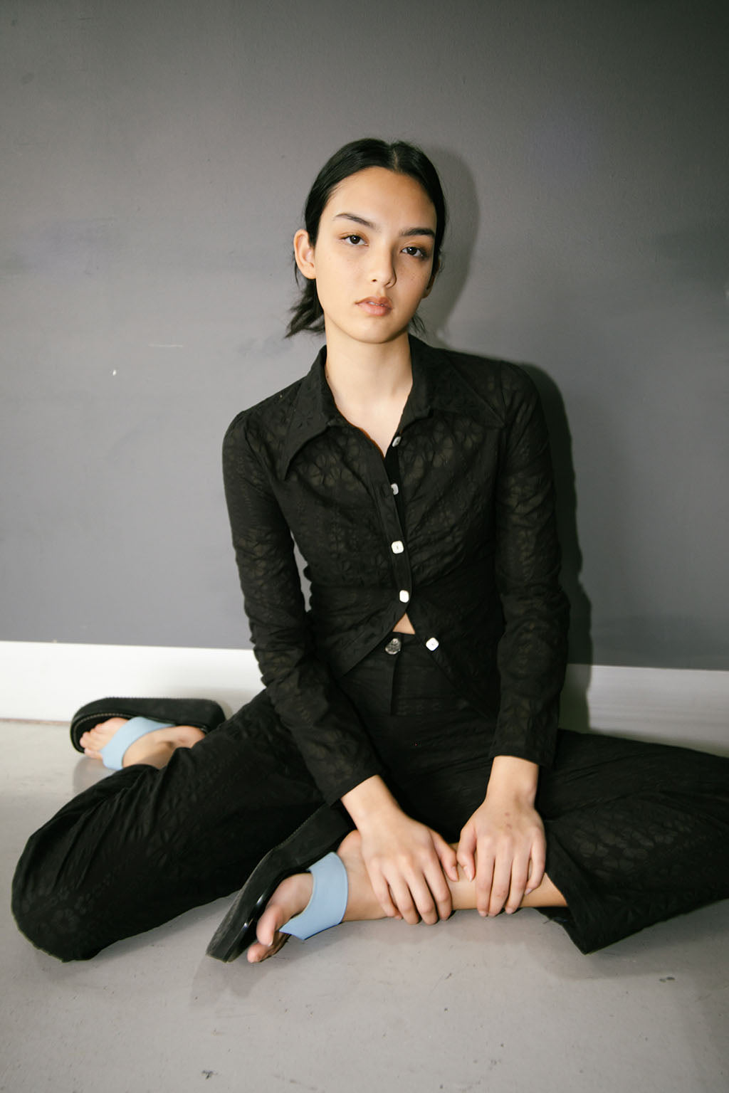 Anja Shirt | Black Floral $295