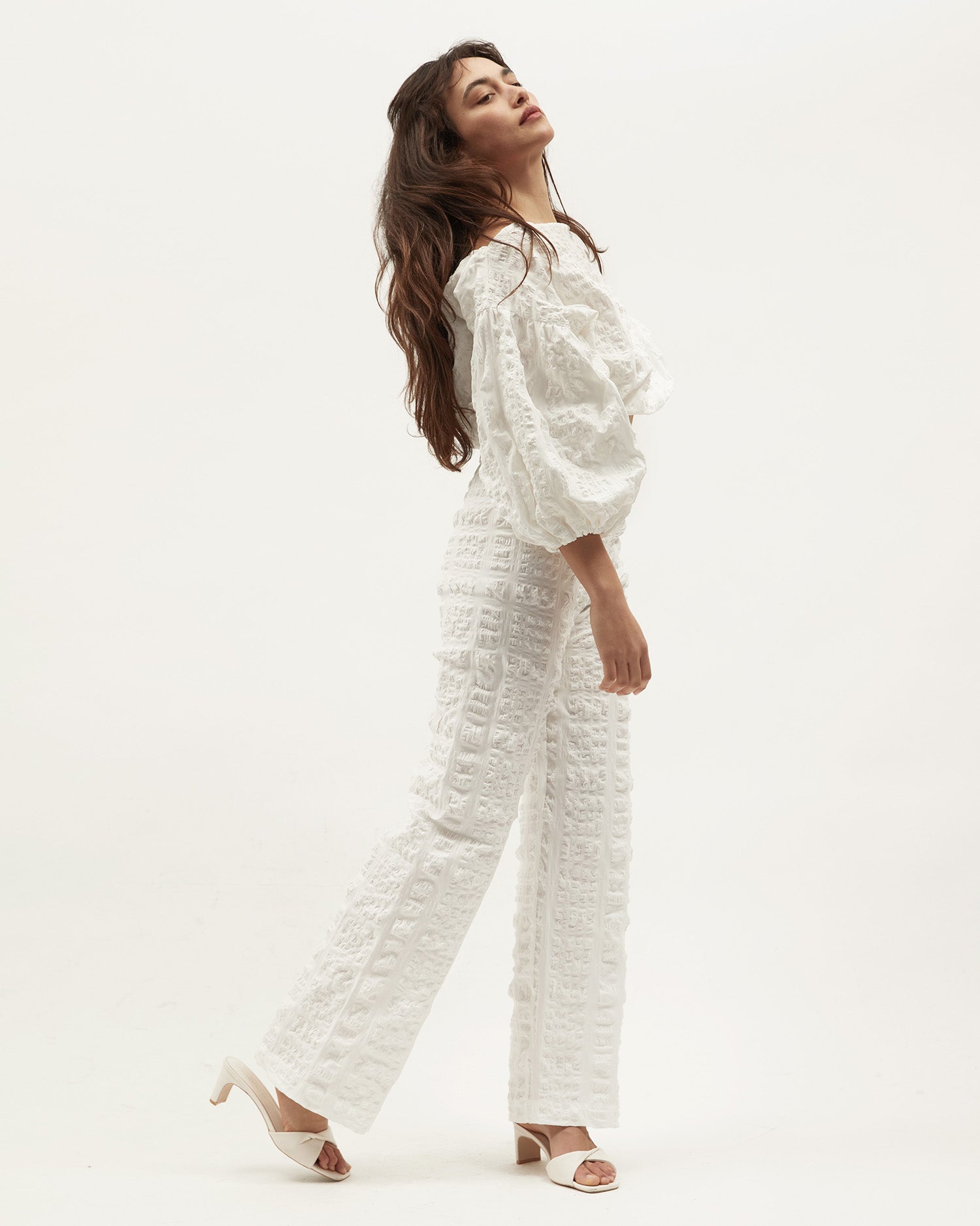 Gloria Pant | Ivory $209