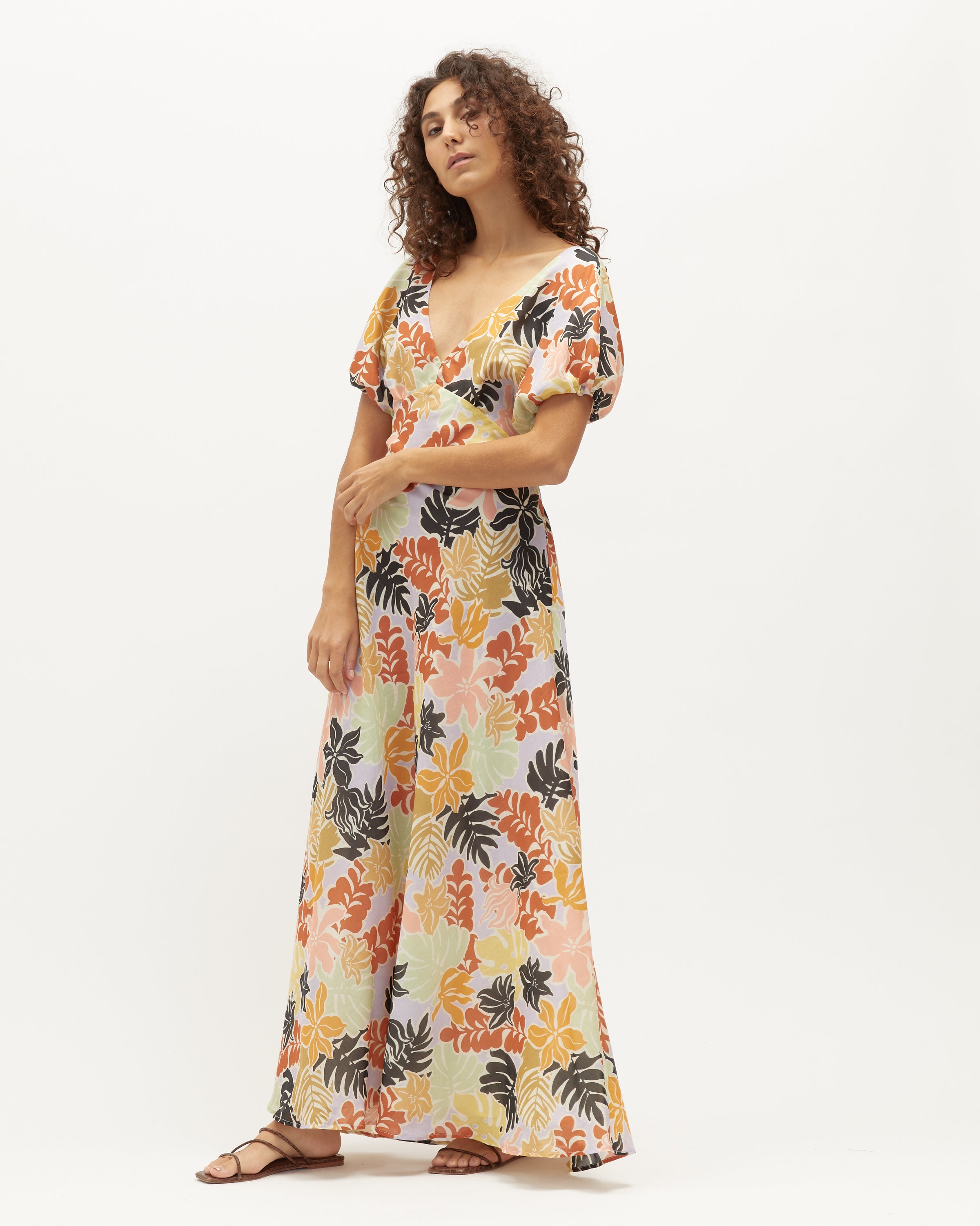 Adaline Dress | Louise Floral $590