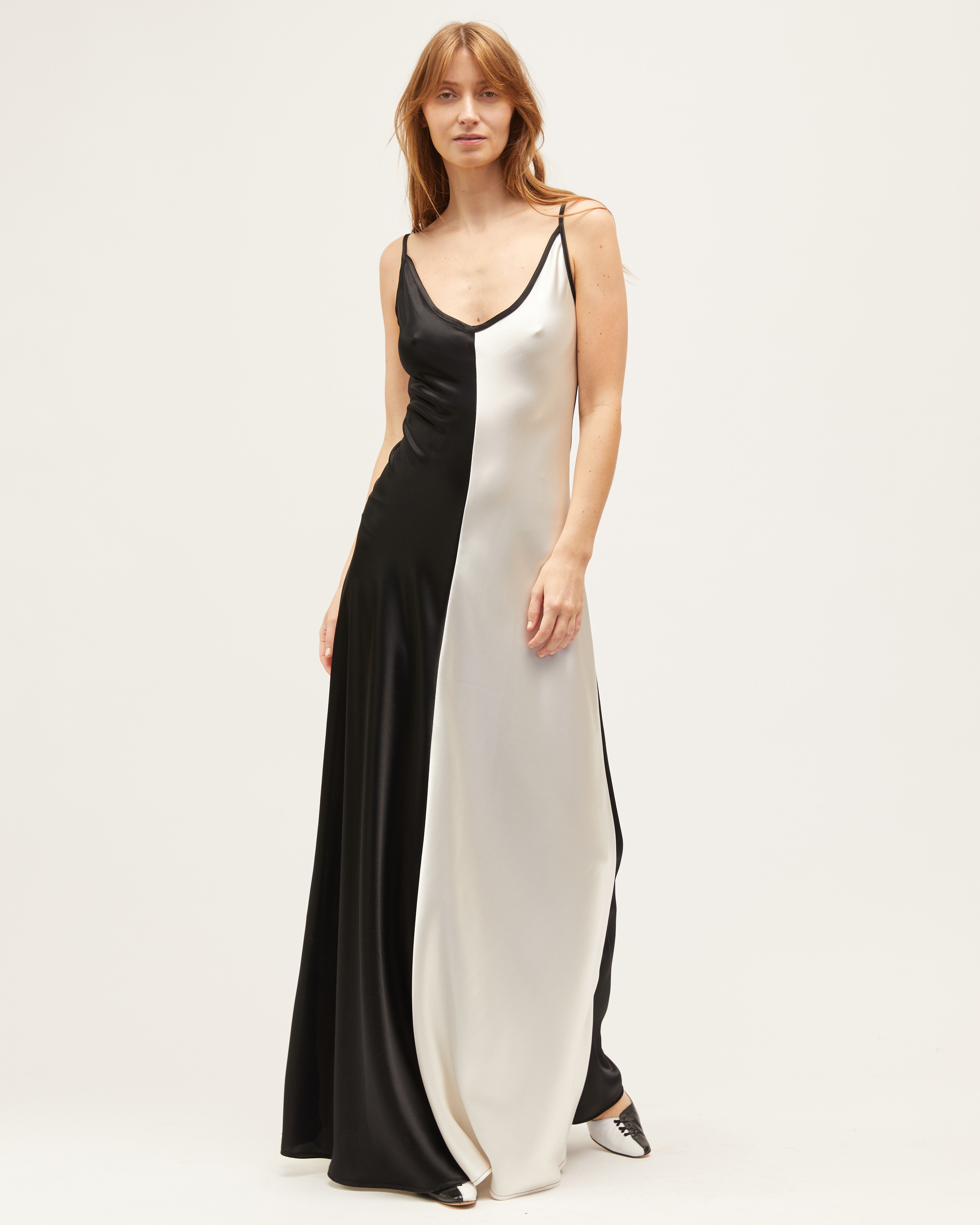 Sloane Dress | Black Oyster $490