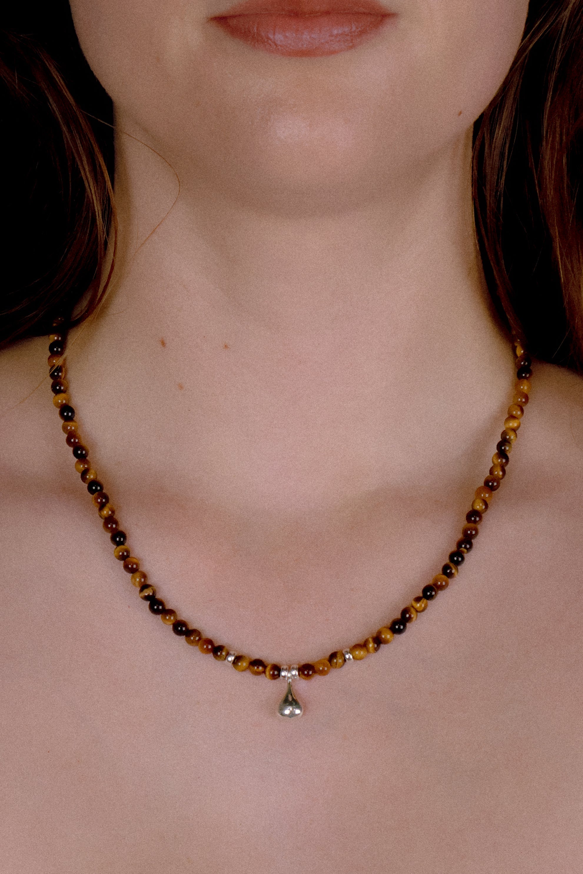 Devin Necklace | Tigers Eye $189