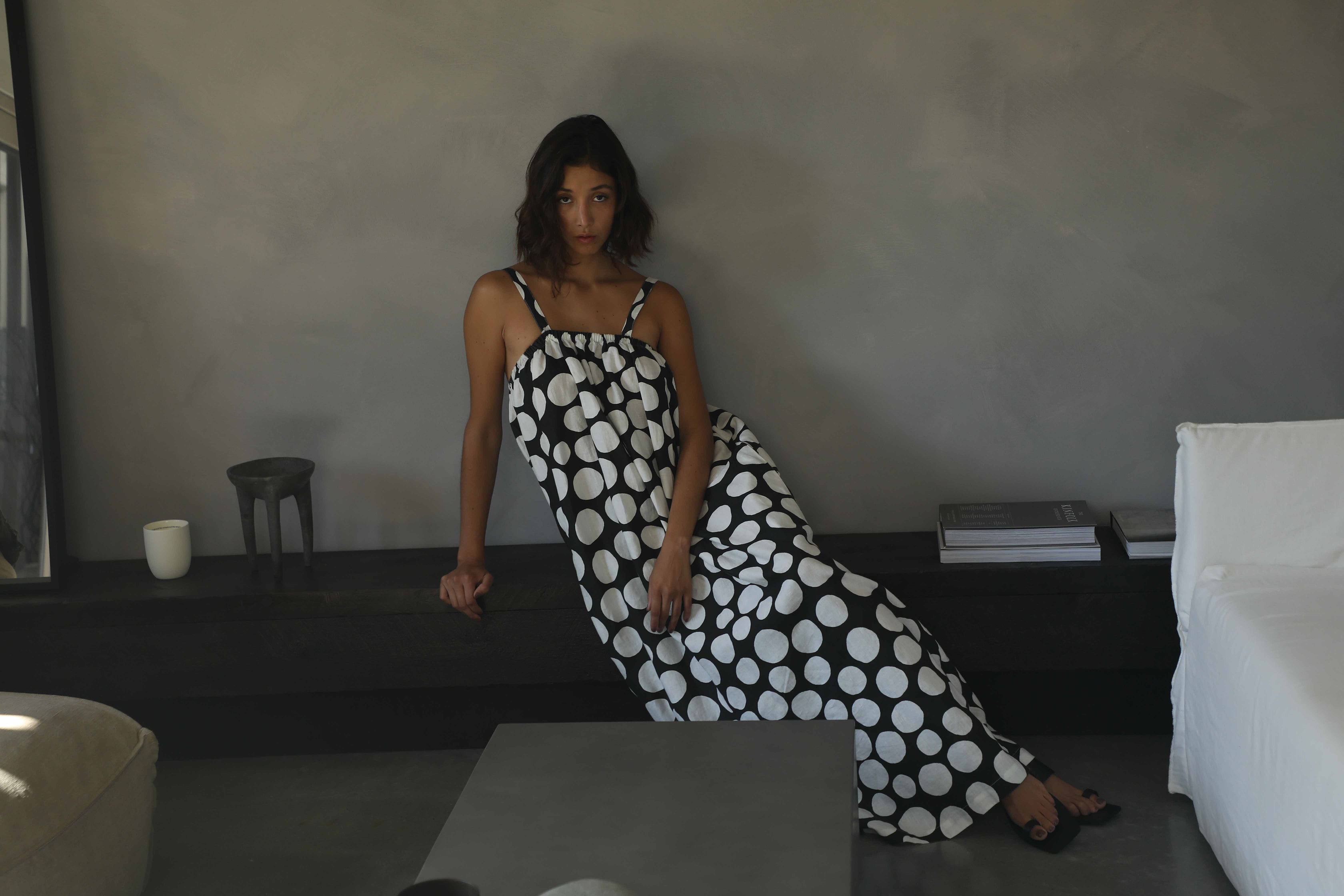 TIMELESS | Jolie Maxi Dress | Polka Dot $390