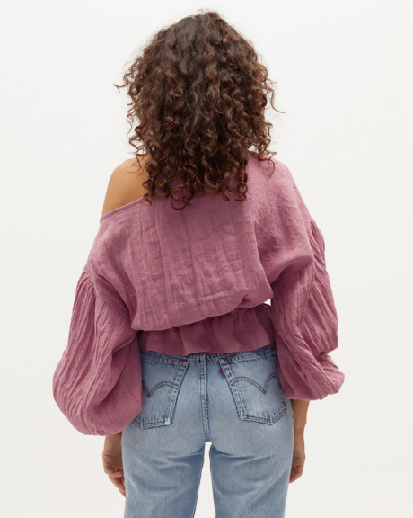 Anna Frill Blouse | Rose $245