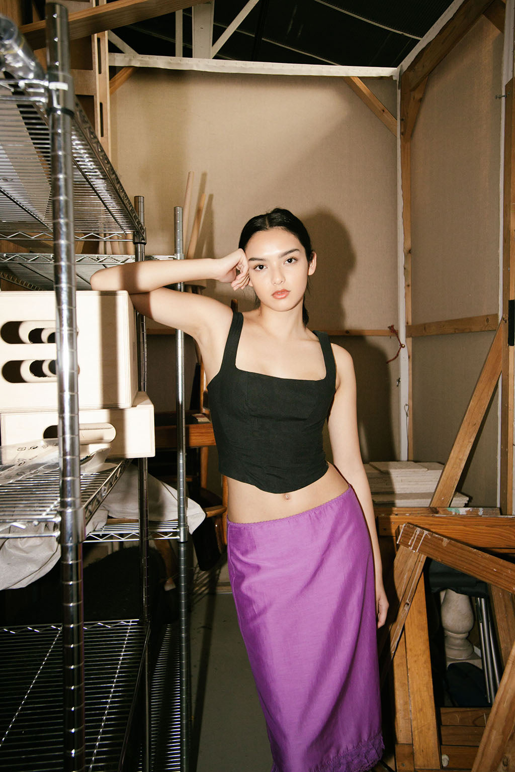 Wave Corset | Black $335