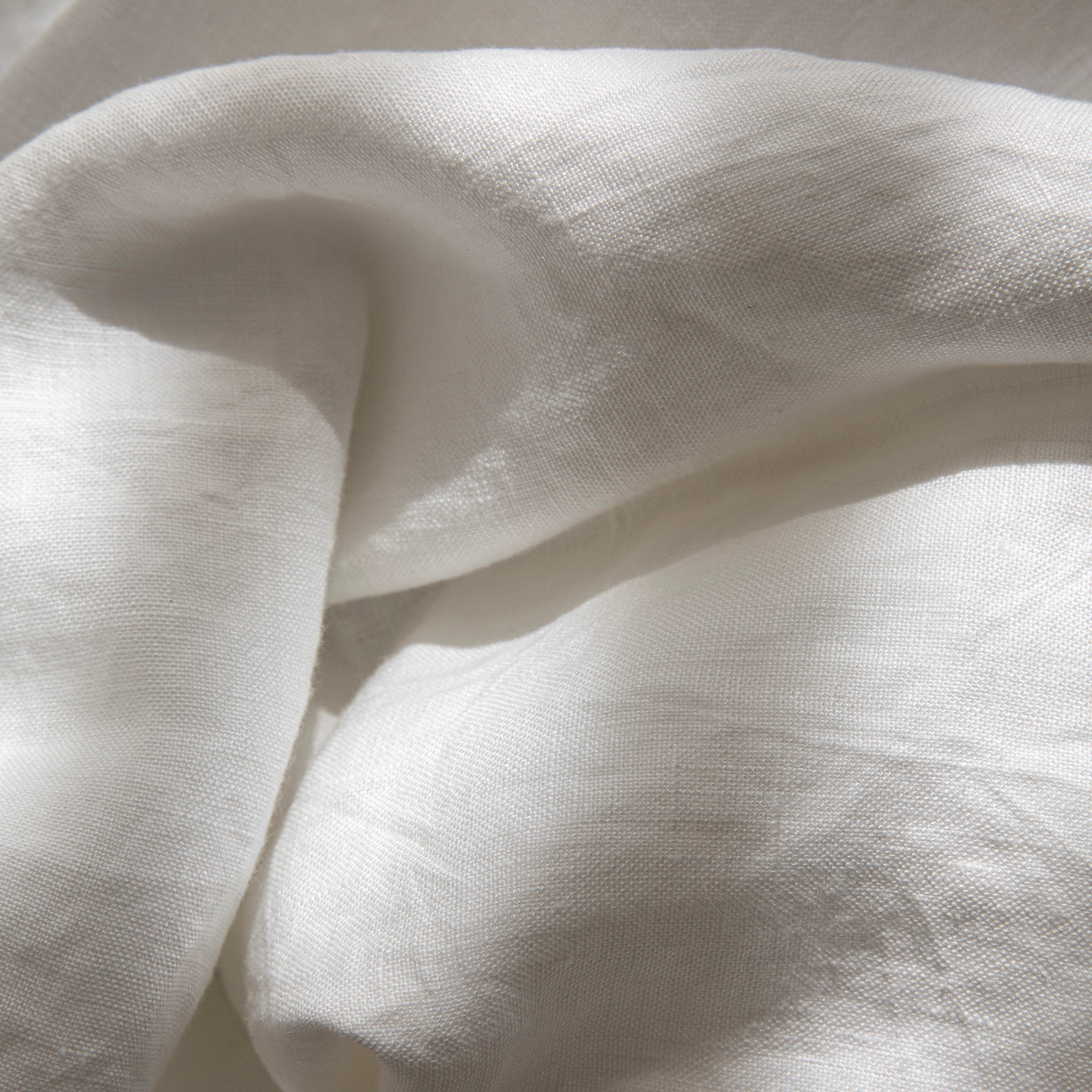 Sundae White Linen Duvet Set | $370/$390